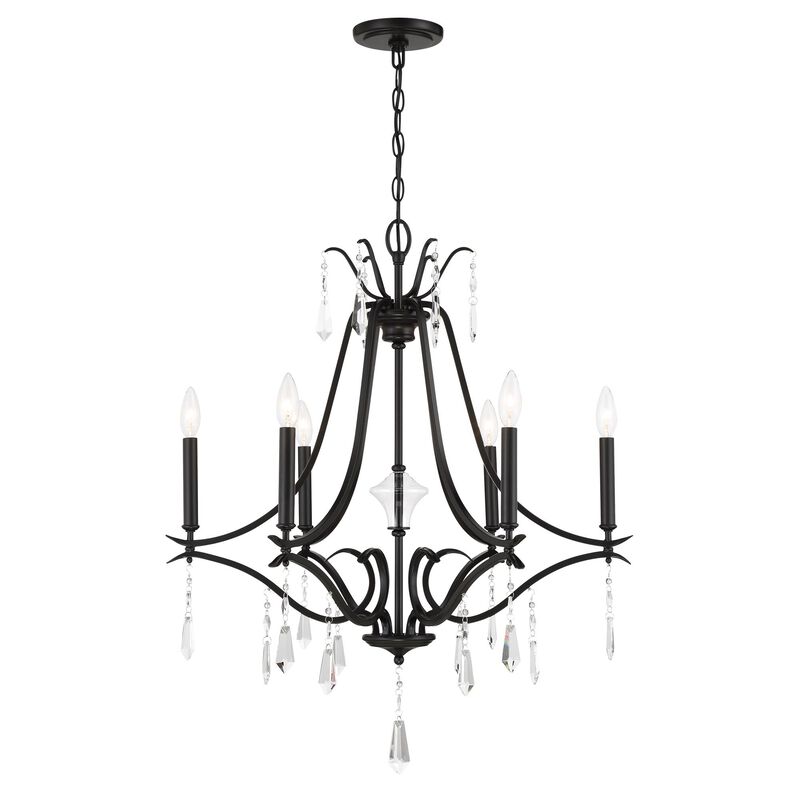 Laurel Estate 26 Inch 6 Light Chandelier by Minka Lavery