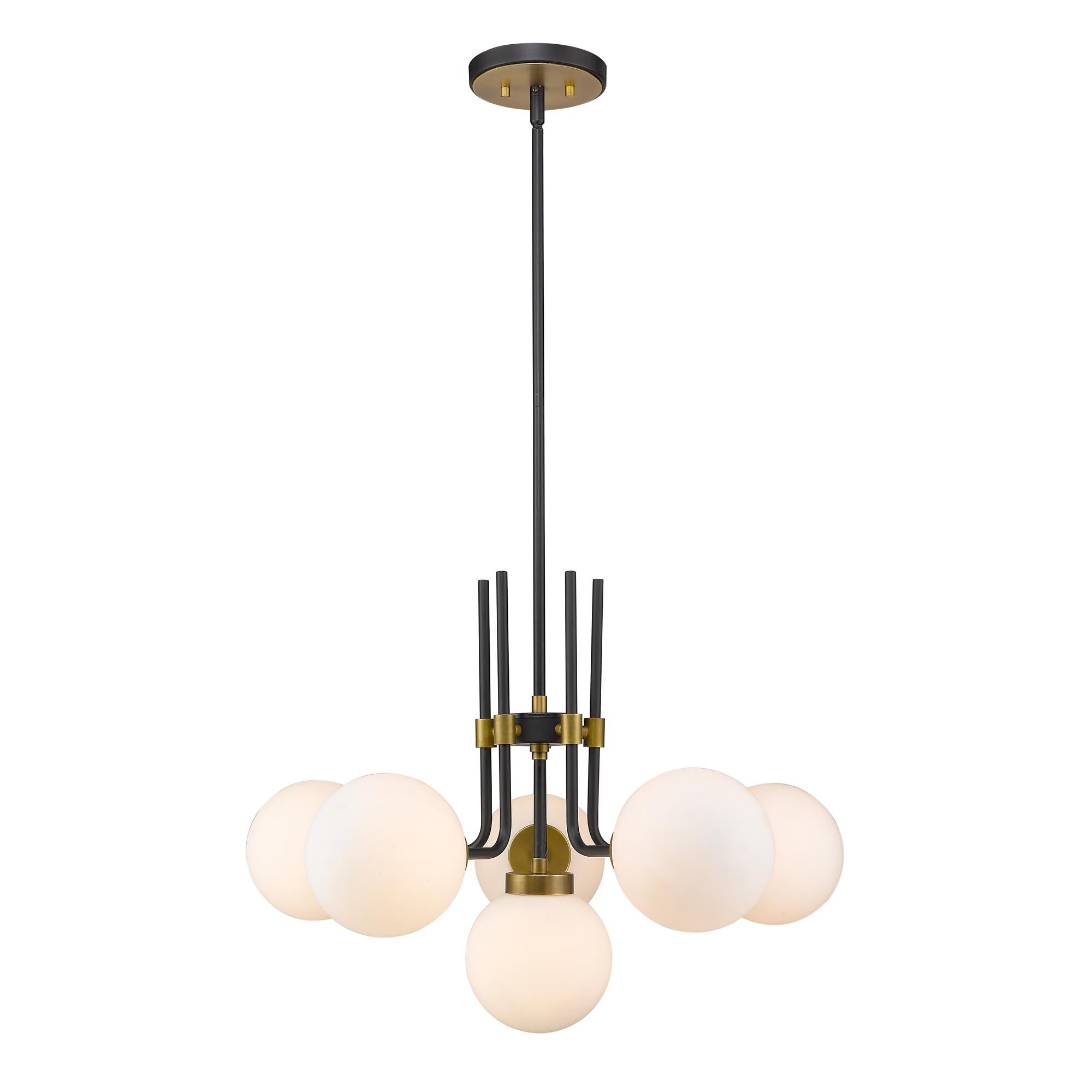 Parsons 27 Inch 6 Light Chandelier by Z-Lite