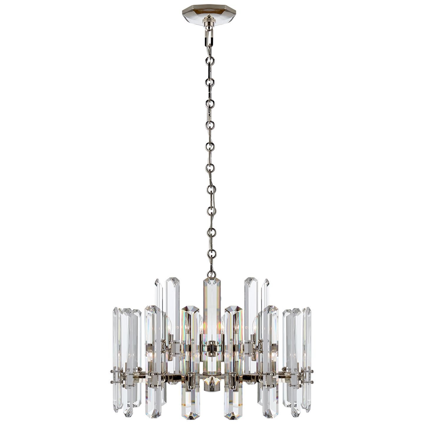 AERIN Bonnington 24 Inch 12 Light Chandelier by Visual Comfort Signature Collection