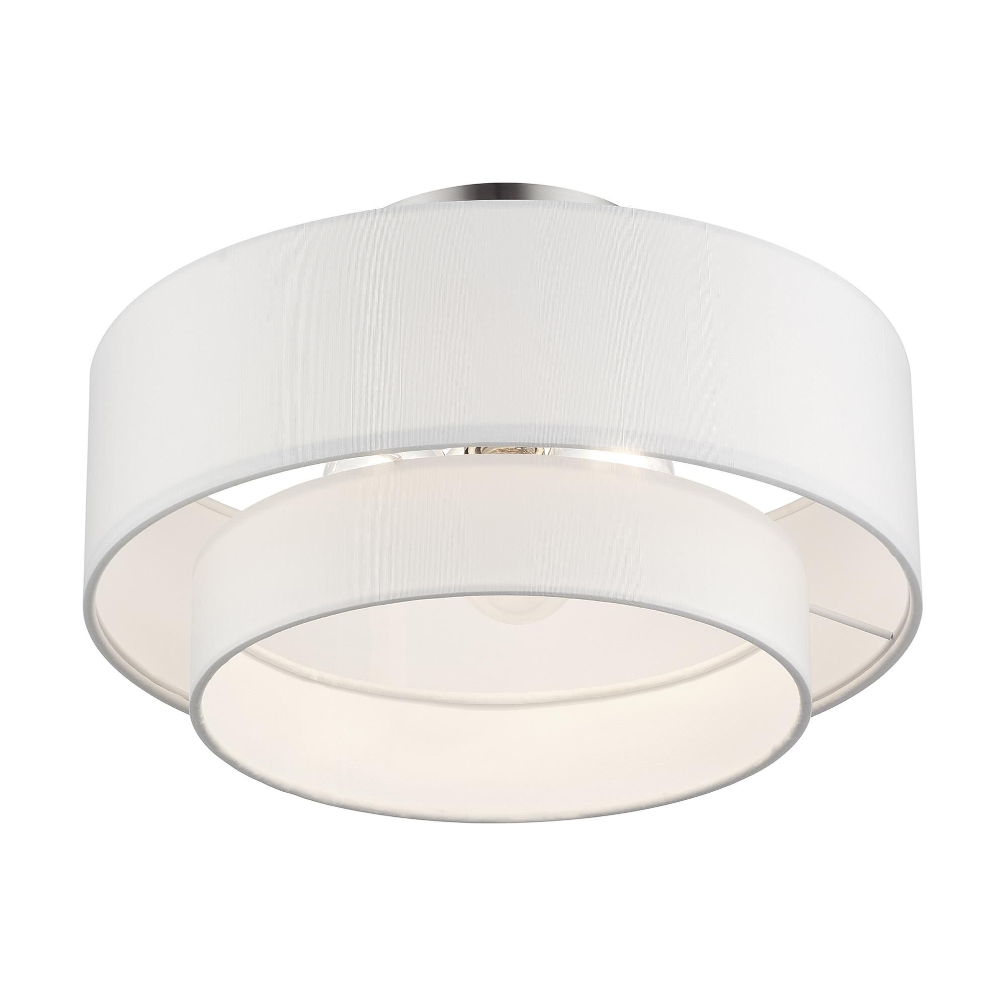 Manorwood 15 Inch Semi Flush Mount by Livex Lighting