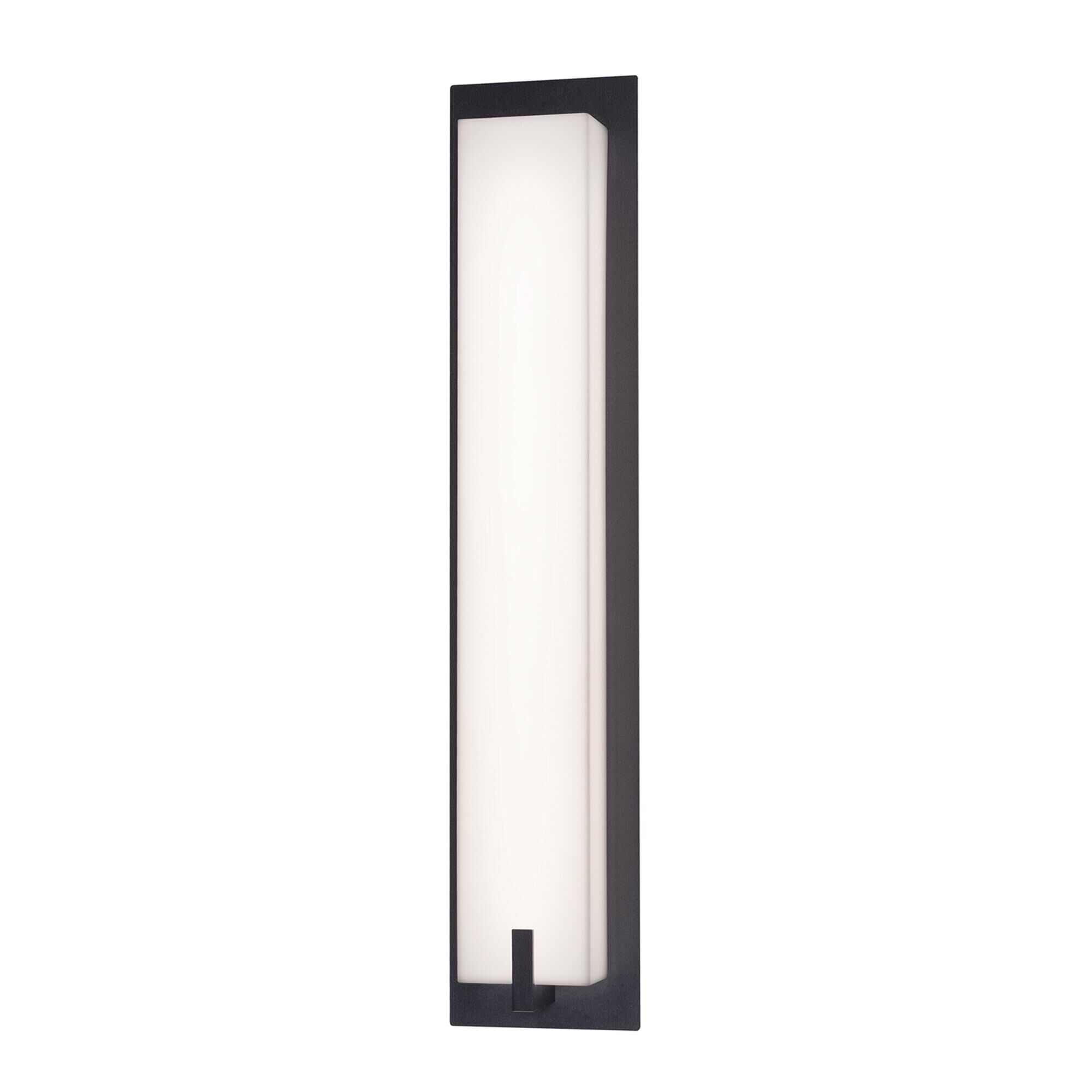 Shown in Black finish and White Acrylic glass