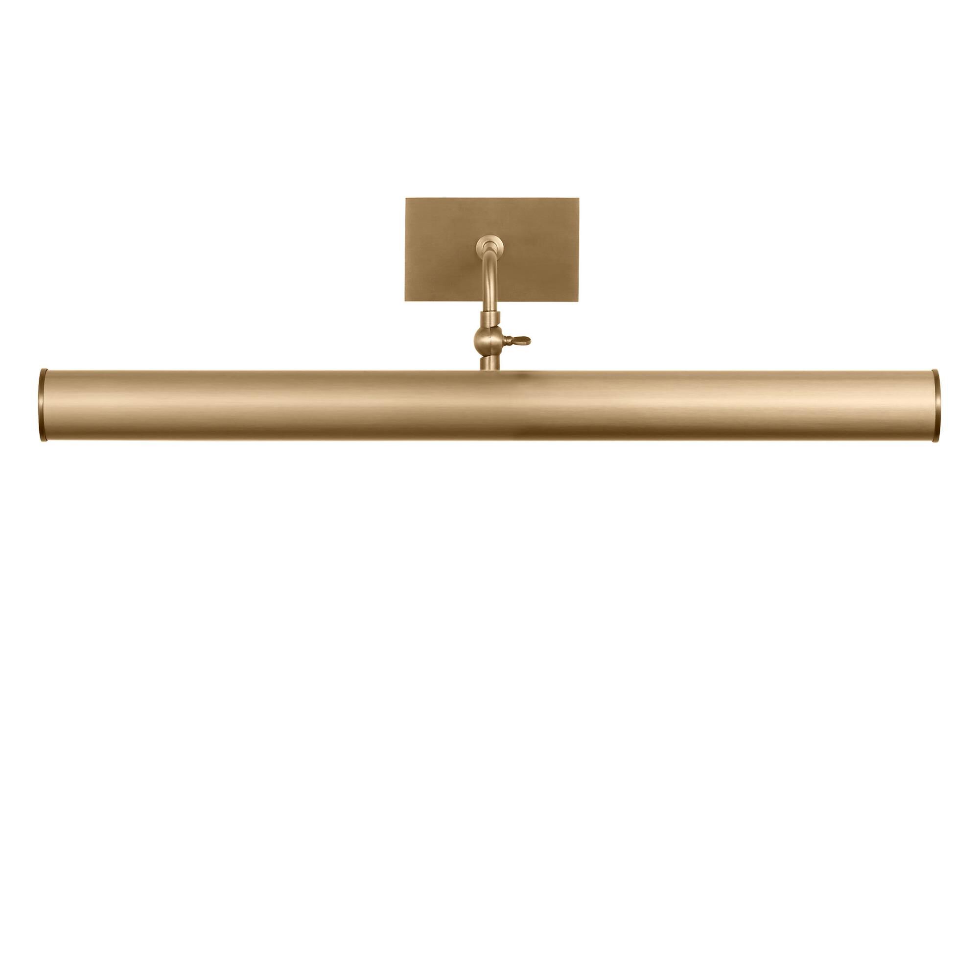 Shown in Satin Brass finish and White Acrylic Diffuser shade