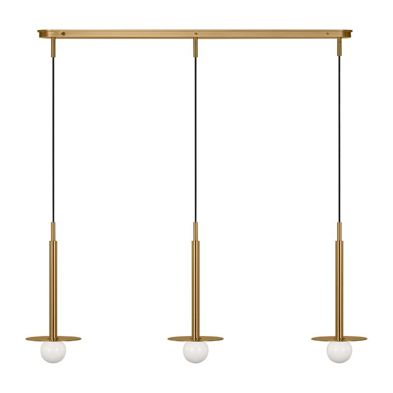 Kelly Wearstler Nodes 48 Inch Linear Chandelier by Visual Comfort Studio