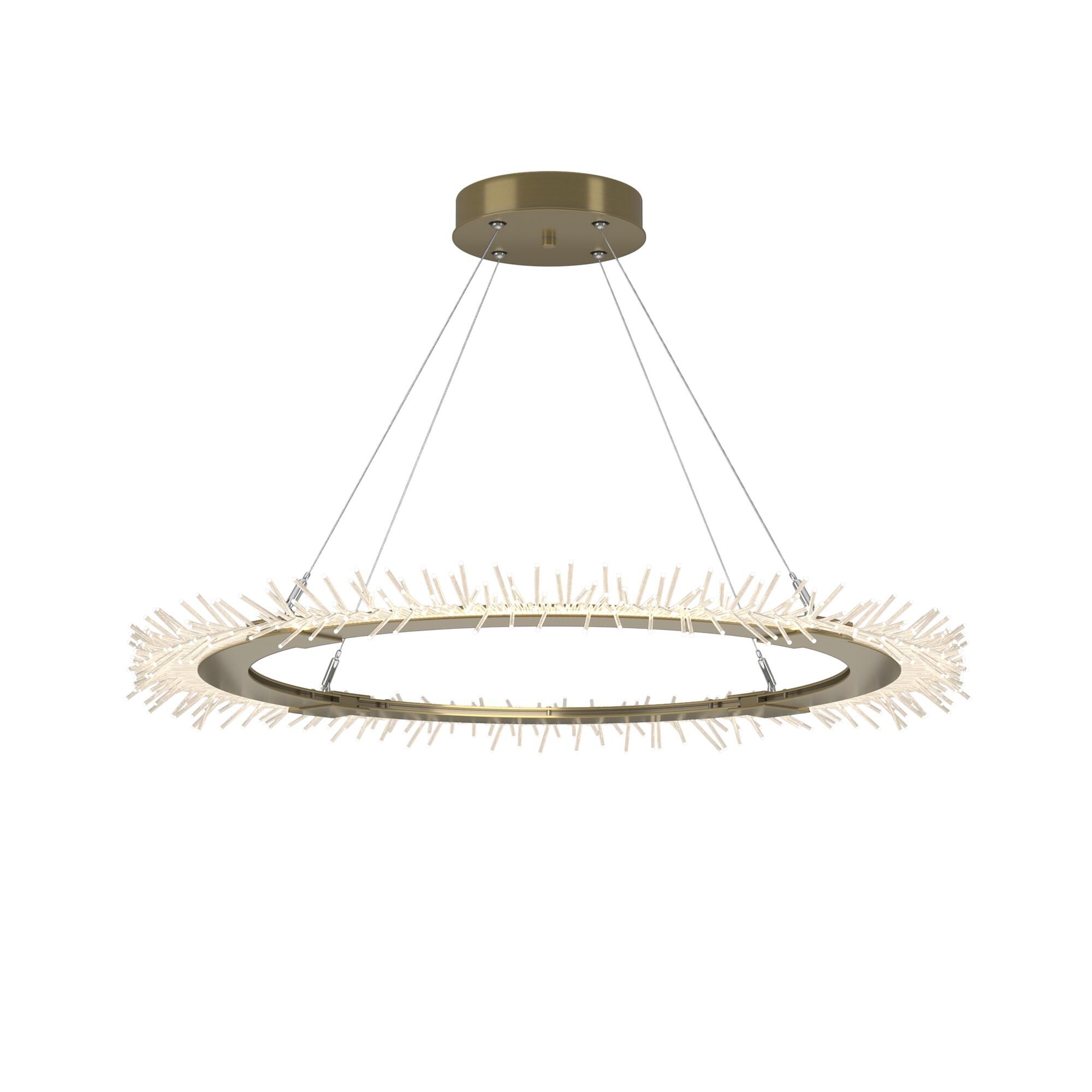 Shown in Modern Brass finish