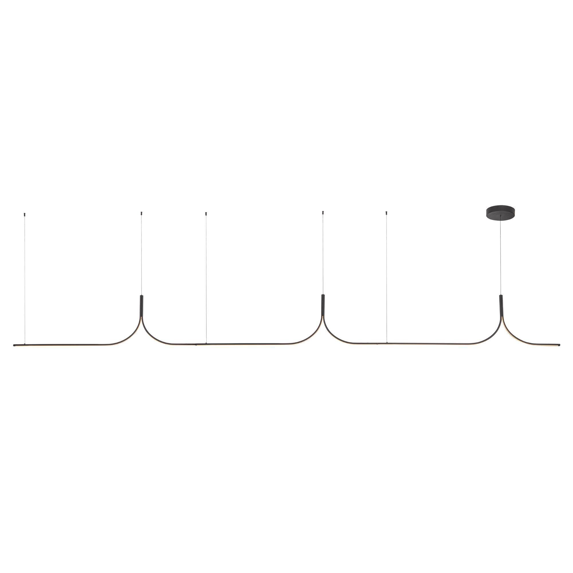 Branch Creative Thread 177 Inch Linear Suspension Light by Kuzco Lighting