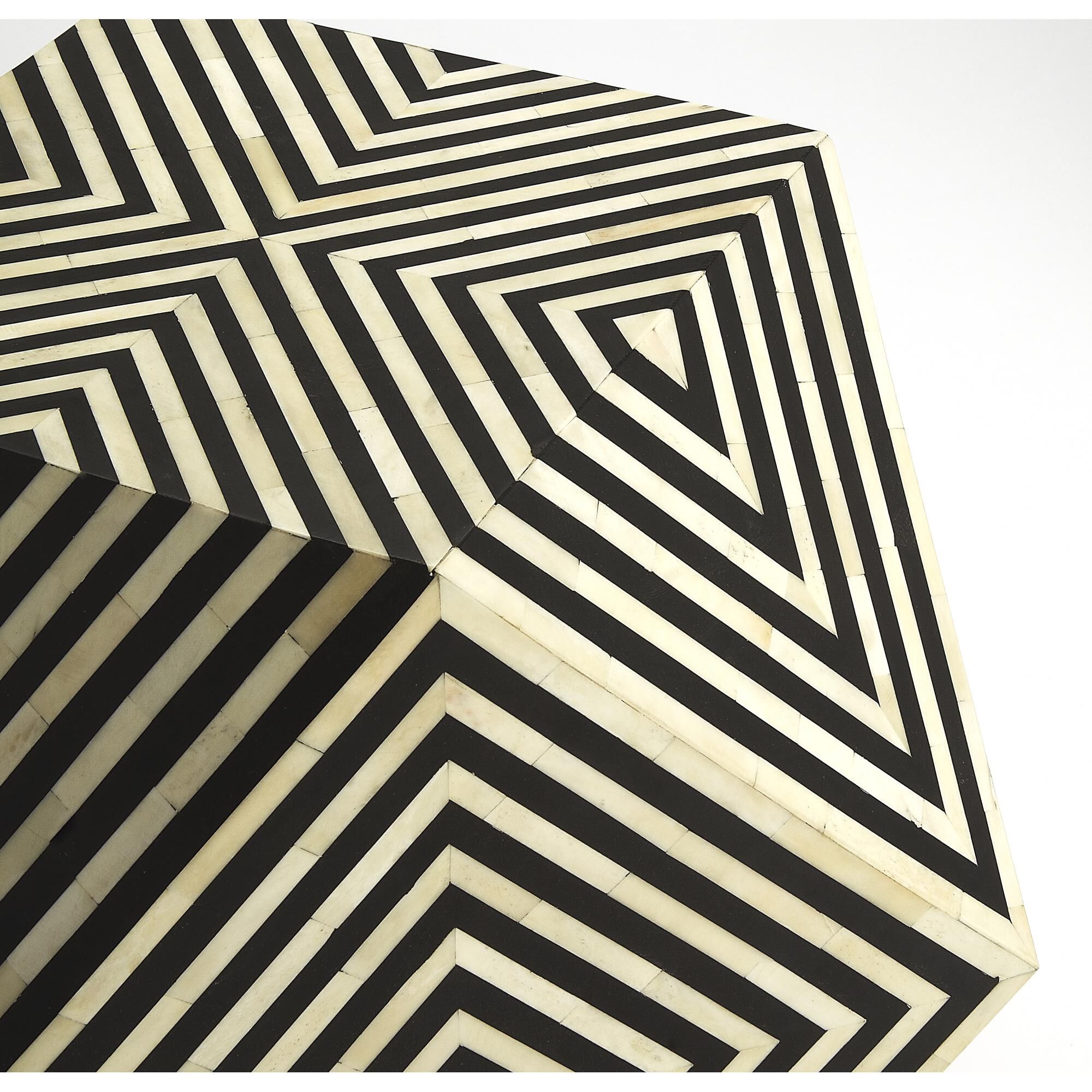 Bone Inlay Accent Table by Butler Specialty Company