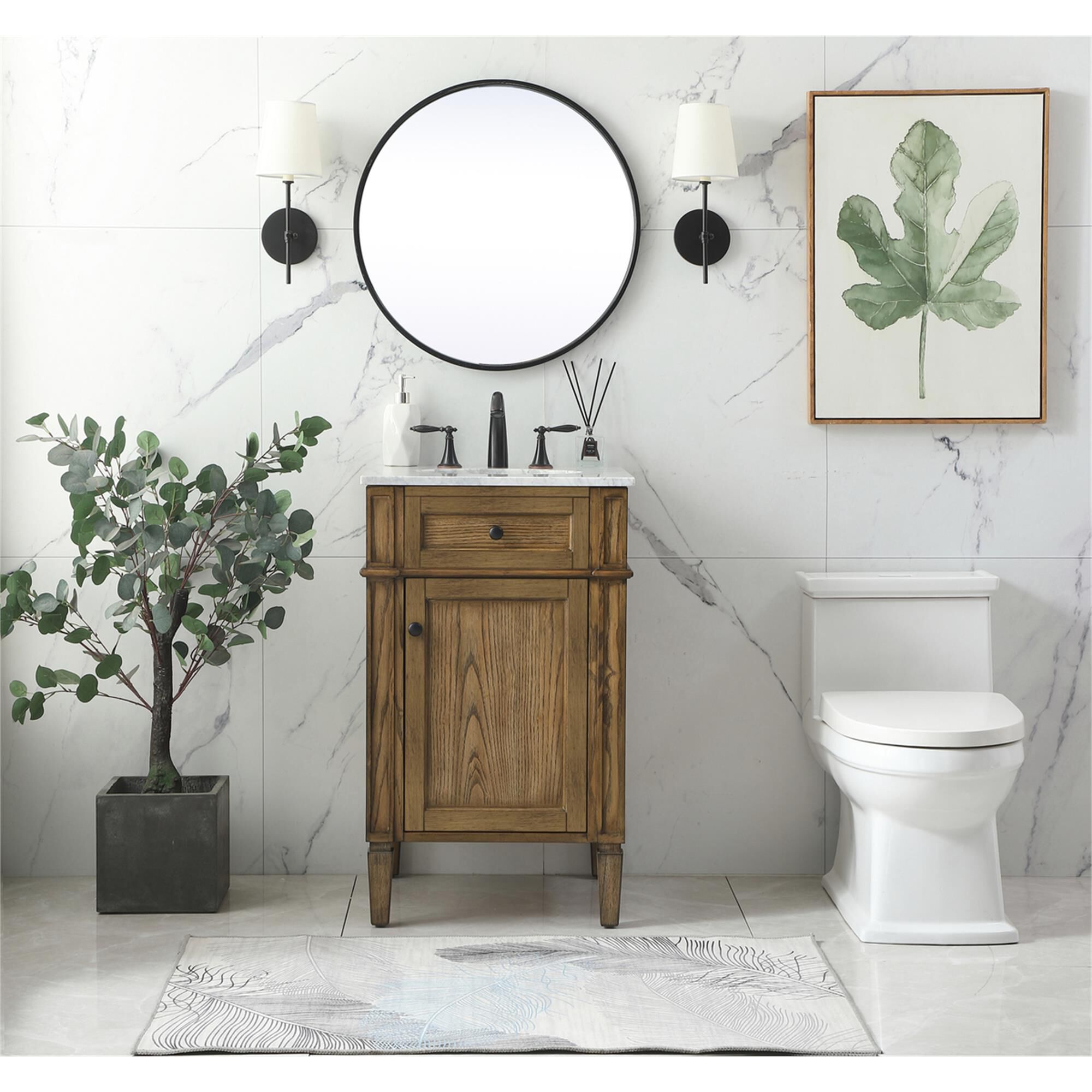 Shown in Driftwood finish