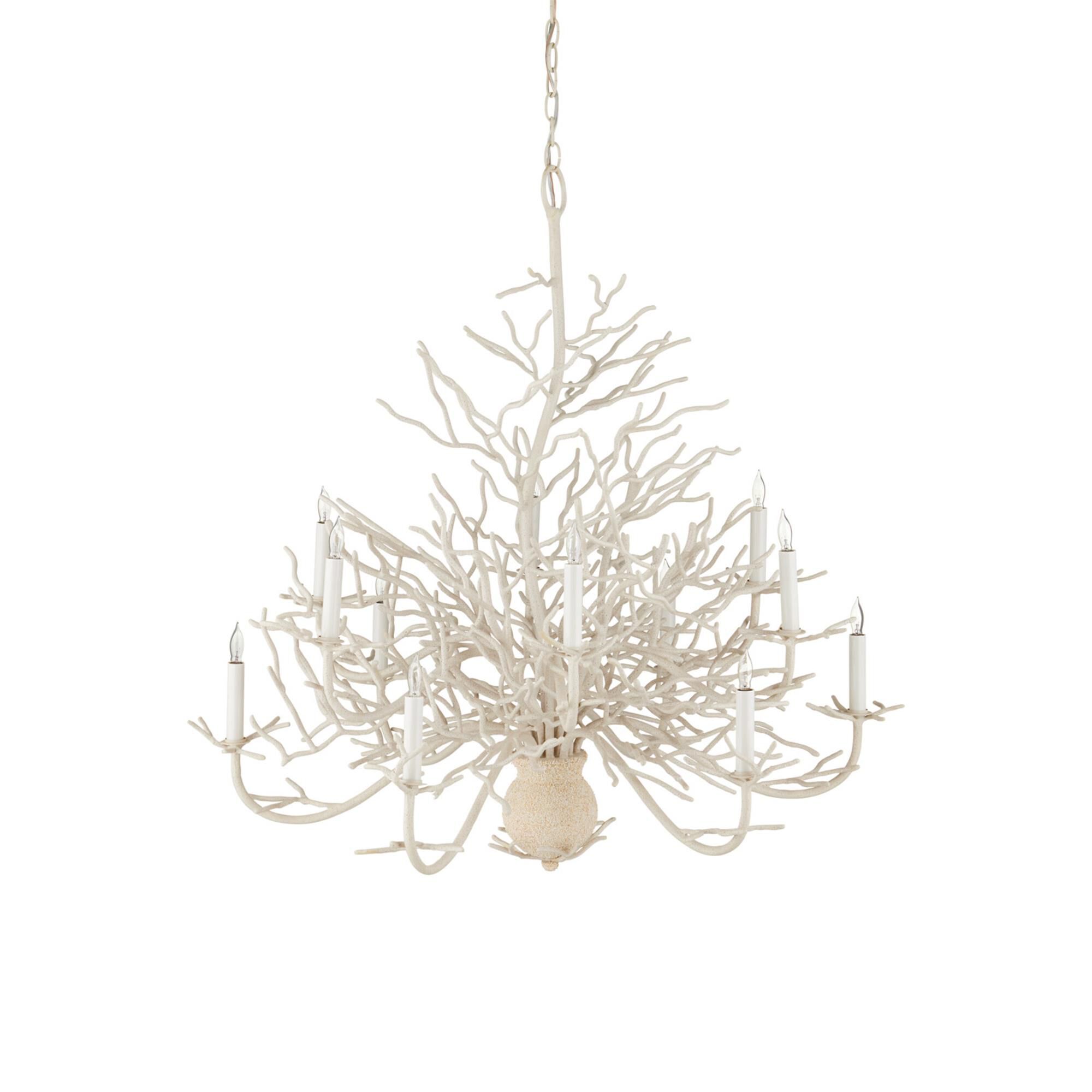Seaward 39 Inch 12 Light Chandelier,