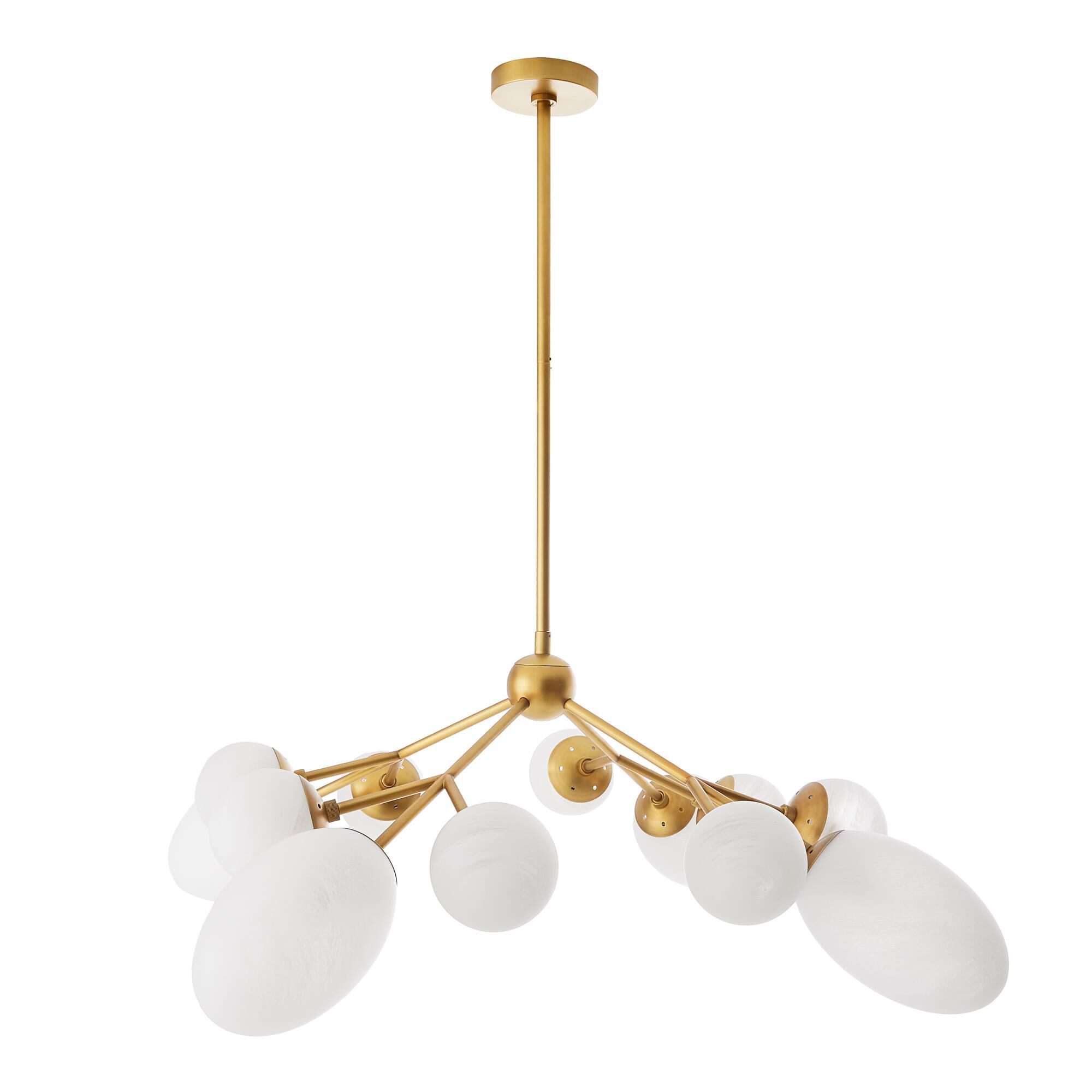 Panella 41 Inch 12 Light Chandelier by Arteriors Home