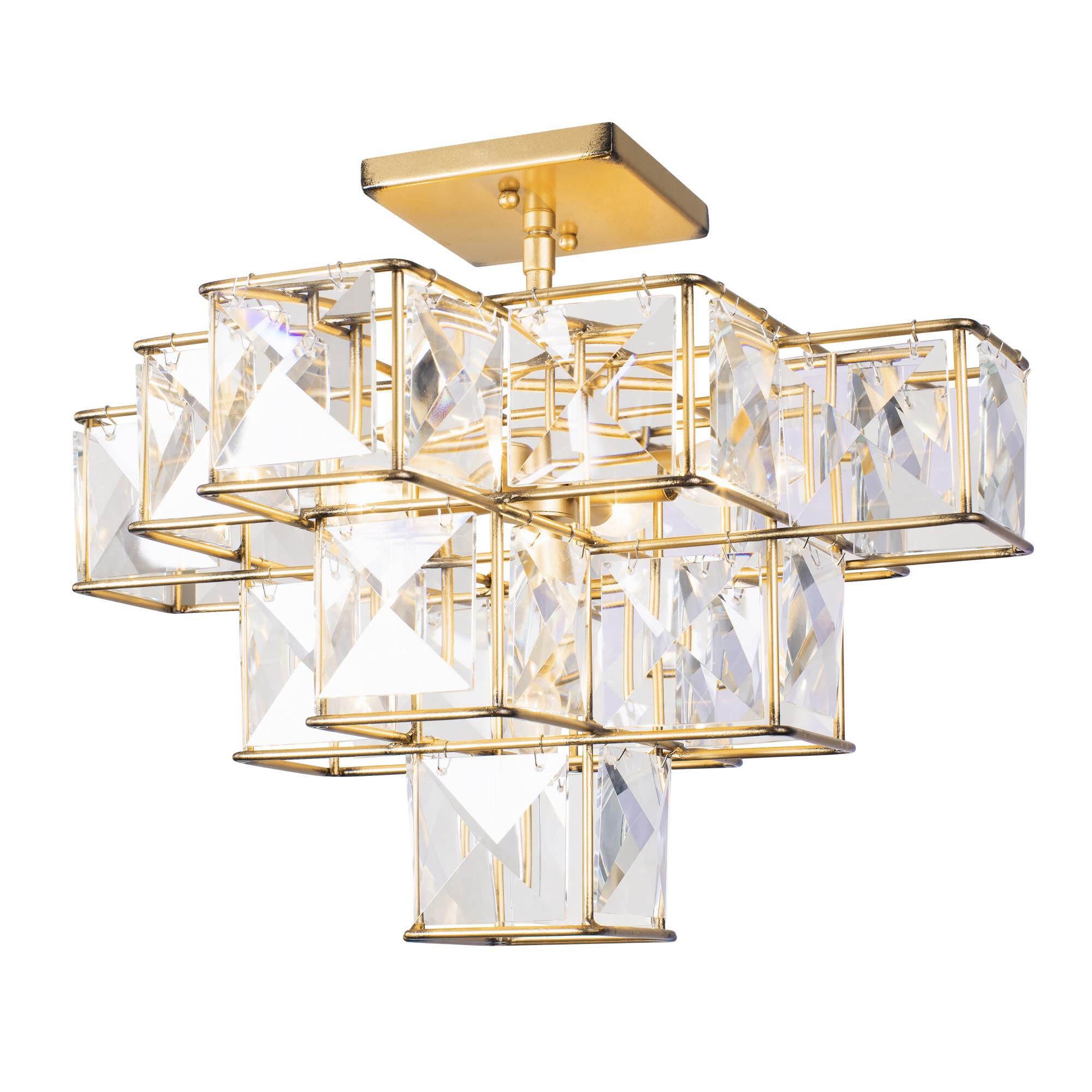 Cubic 5 Light Semi Flush Mount by Varaluz