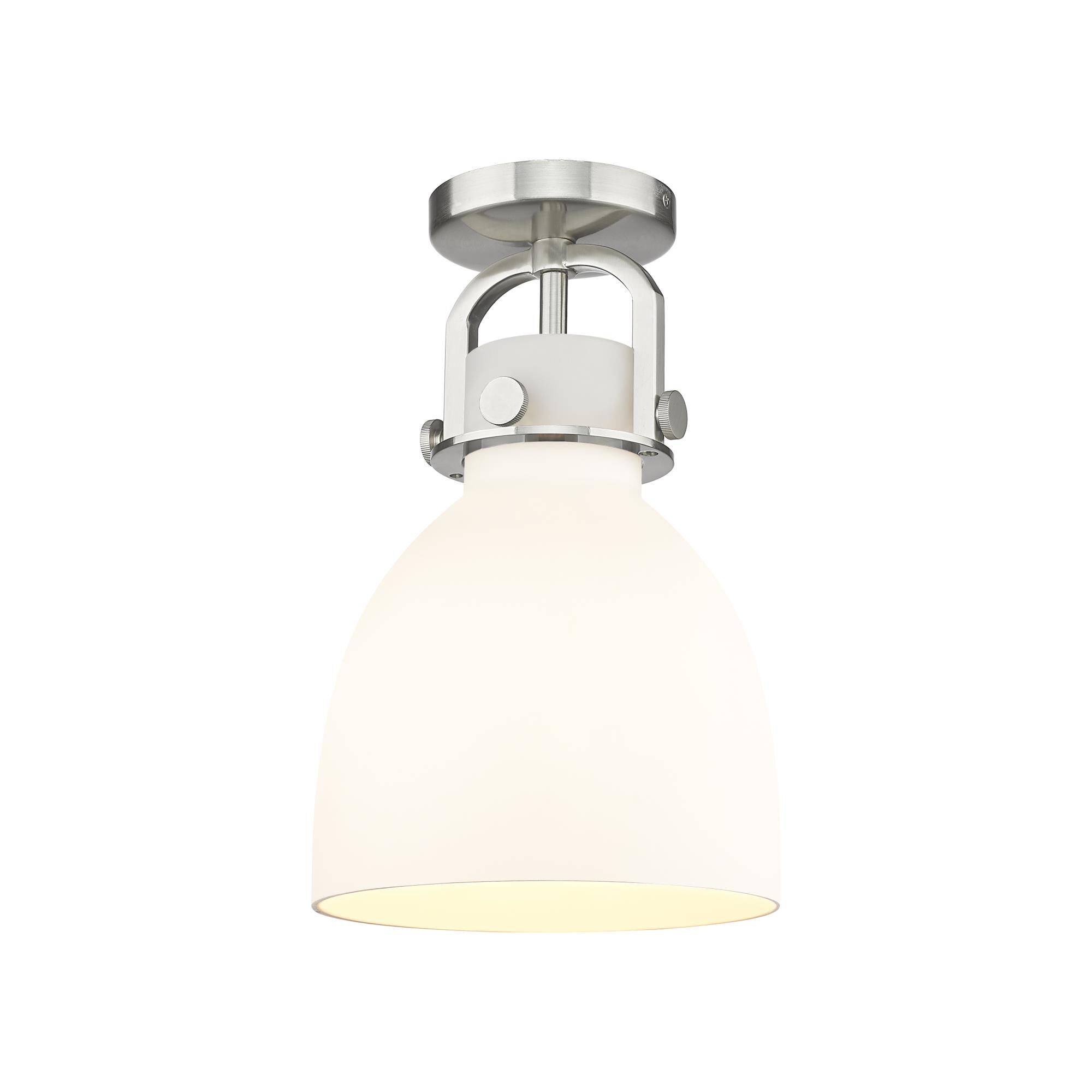 Bruno Marashlian Newton Bell 8 Inch Flush Mount by Innovations Lighting