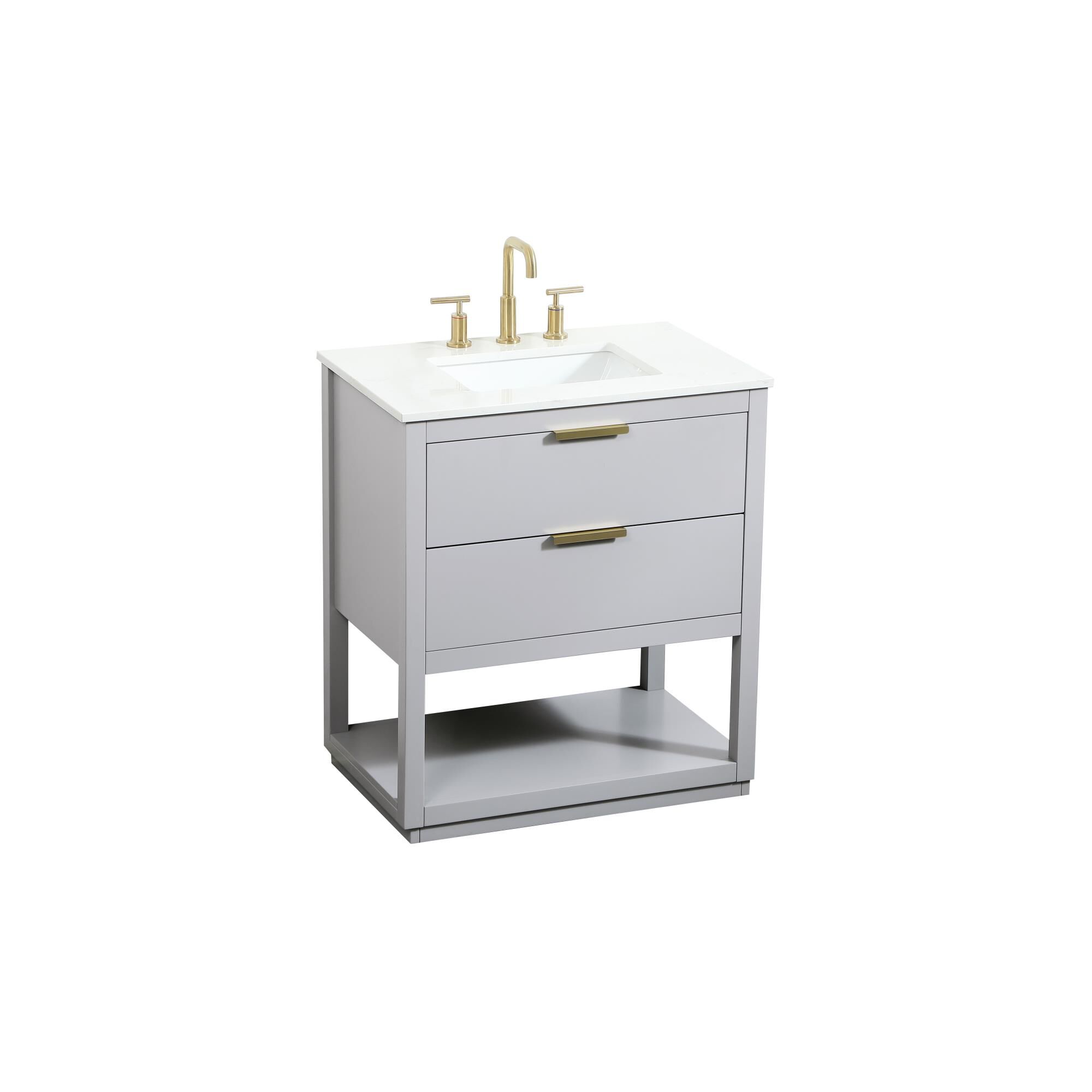 Larkin 30 Inch Bath Vanity by Elegant Decor