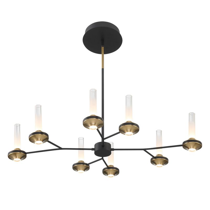 Torcia 36 Inch Chandelier by Eurofase Lighting