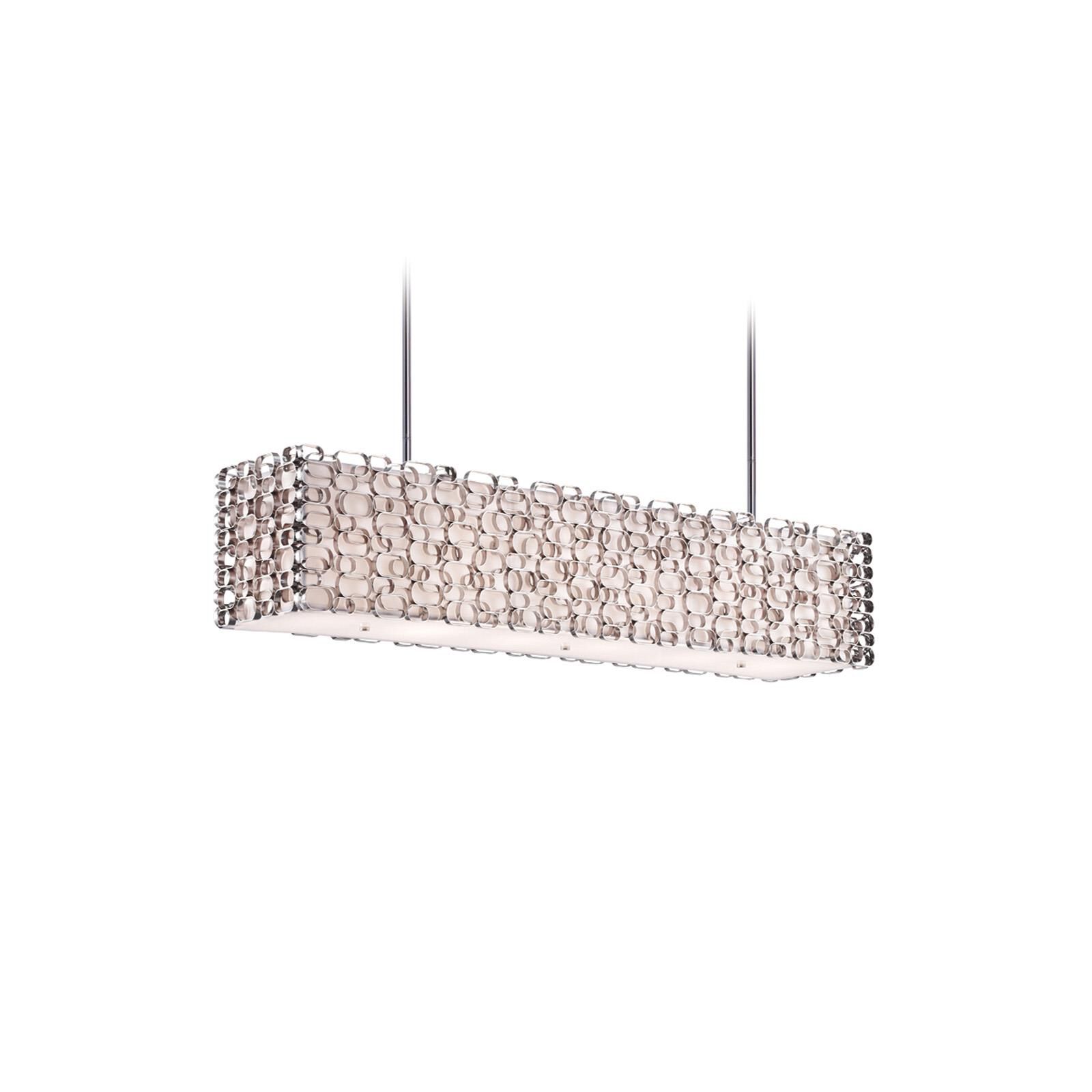 Ventura Blvd. 38 Inch 6 Light Linear Suspension Light by Avenue Lighting
