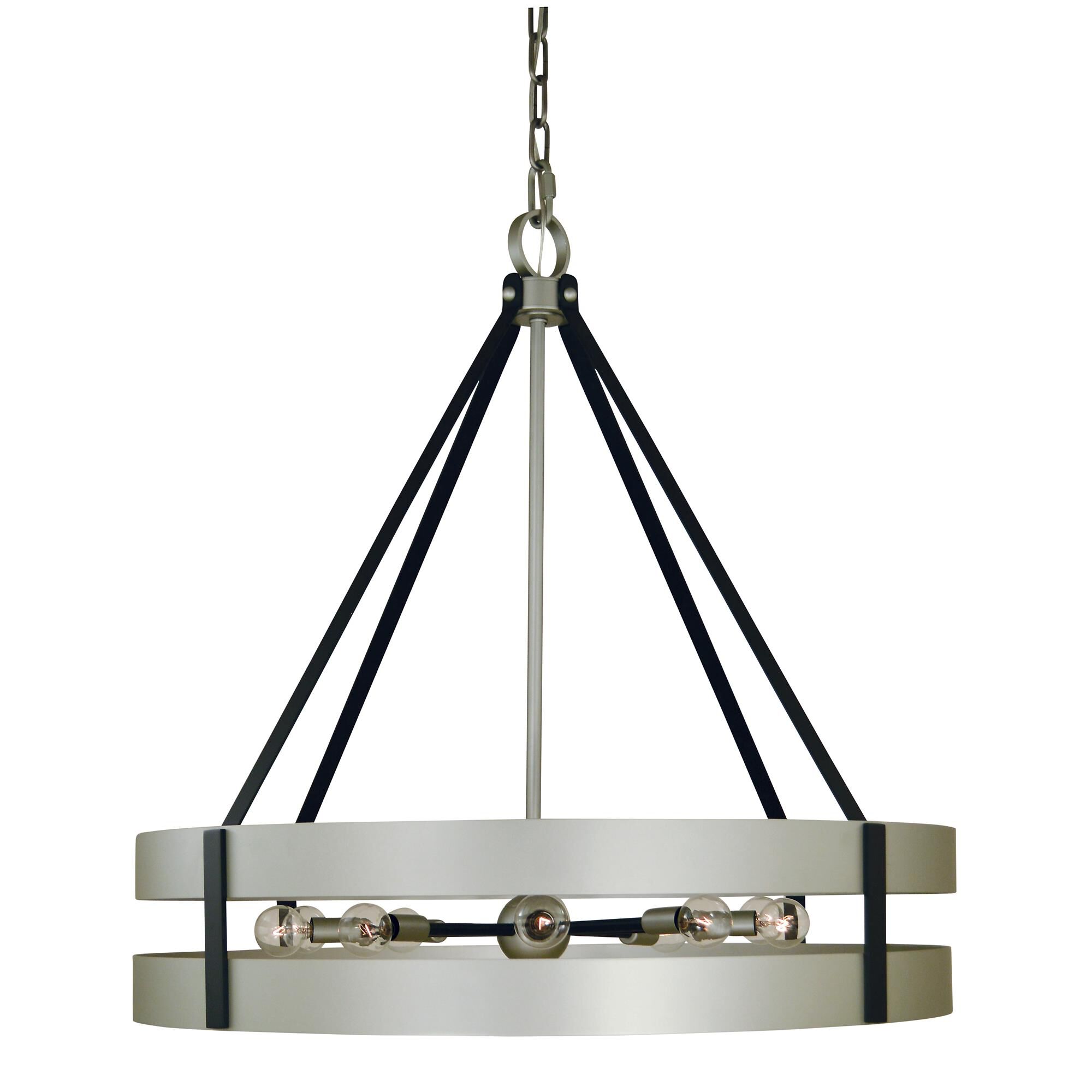 Orion 32 Inch 10 Light Chandelier by Framburg