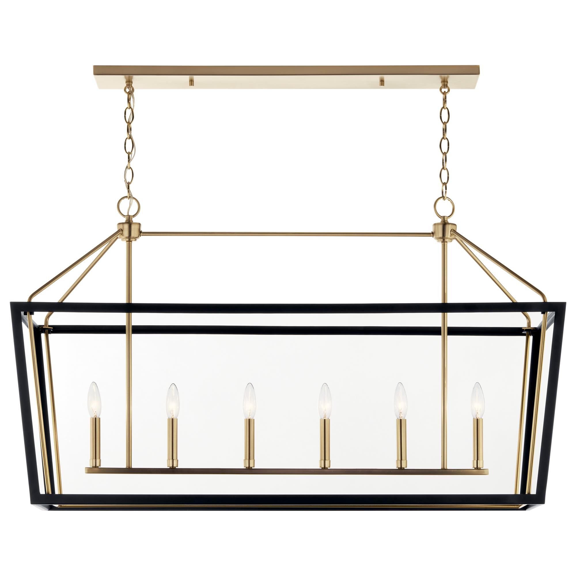 Delvin 44 Inch 6 Light Linear Suspension Light by Kichler Lighting