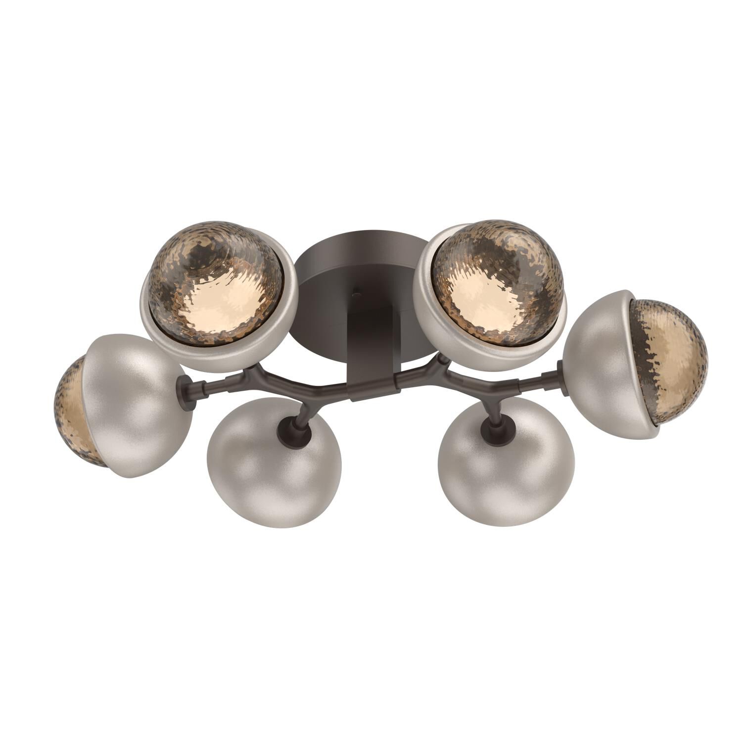 Levi Wilson Cabochon 27 Inch Flush Mount by Hammerton Studio