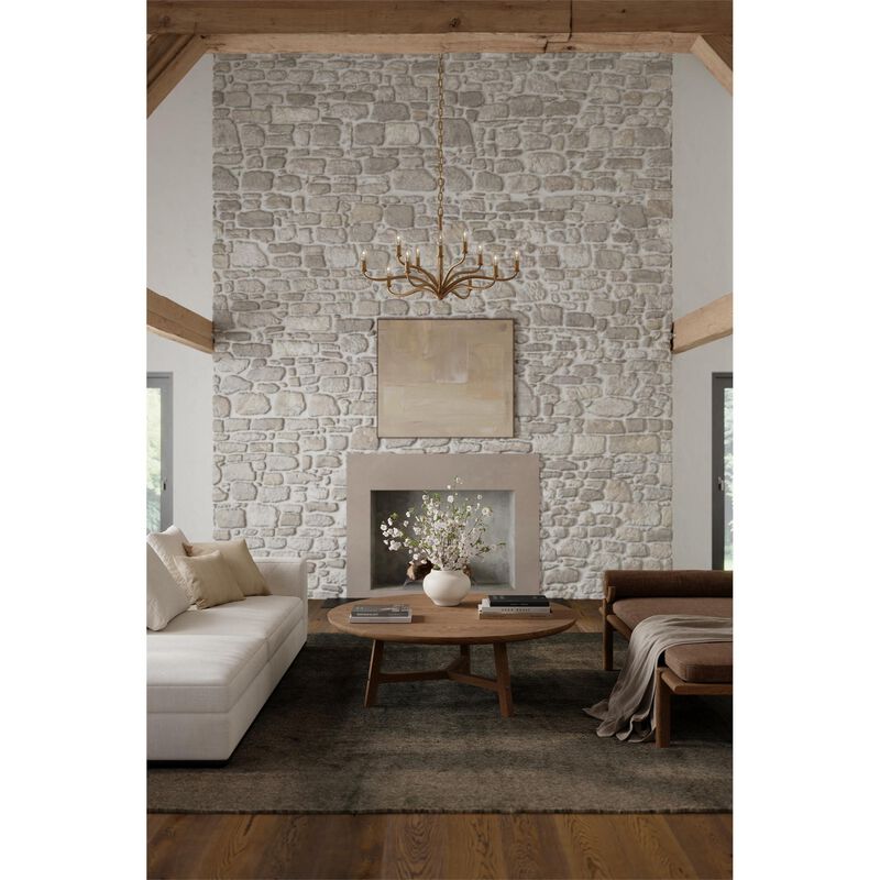 Dorianne 34 Inch Chandelier by Metropolitan Lighting