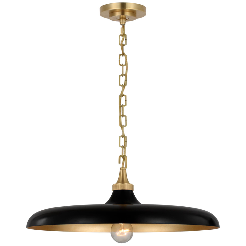 Visual Comfort Signature Collection Thomas O'Brien Piatto 18 Inch Large Pendant