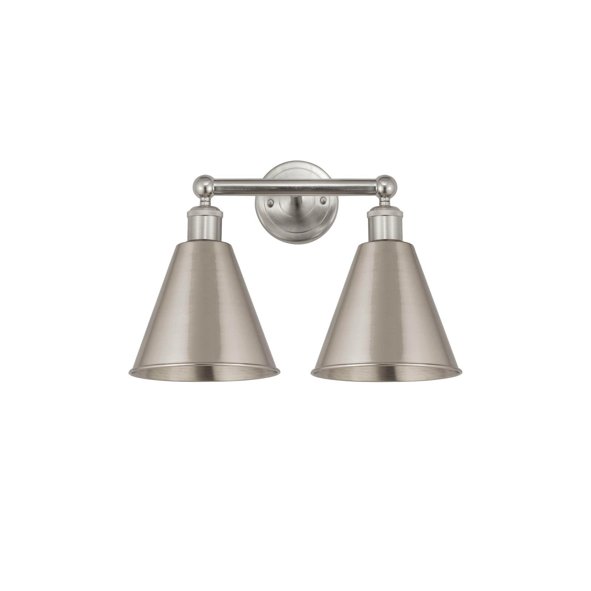 Shown in Satin Nickel finish and Brushed Satin Nickel shade