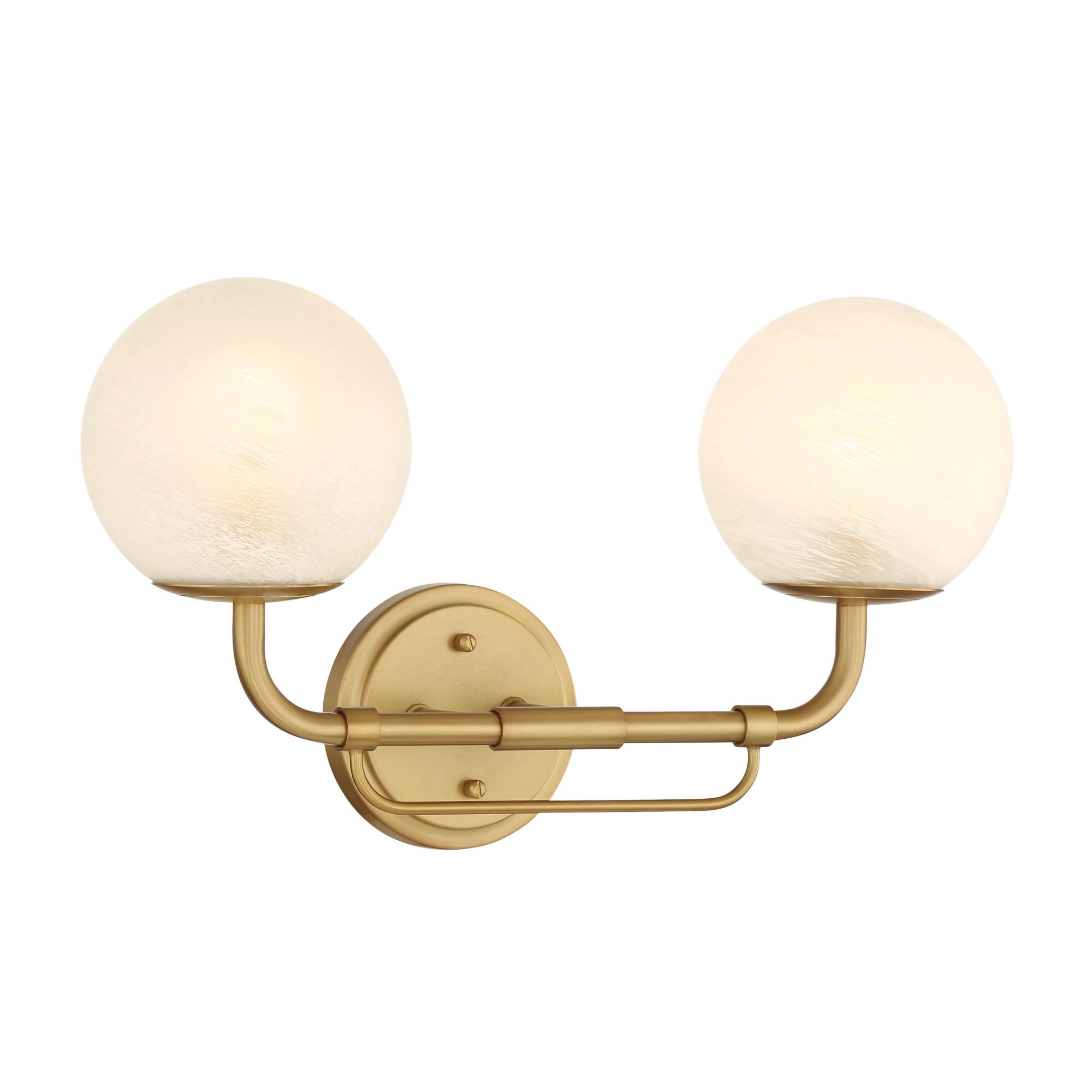 Shown in Legacy Brass finish and White glass and Etched Alabaster Glass shade