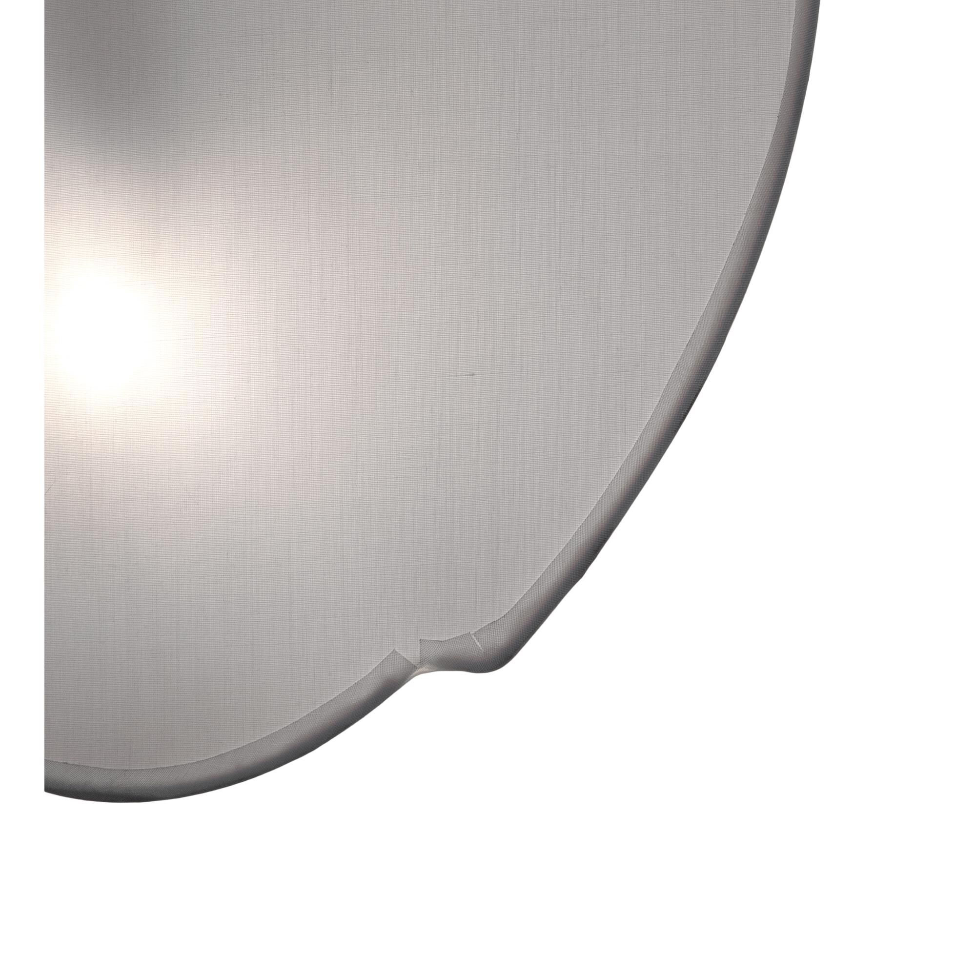 Shown in Burnished Brass finish and White glass