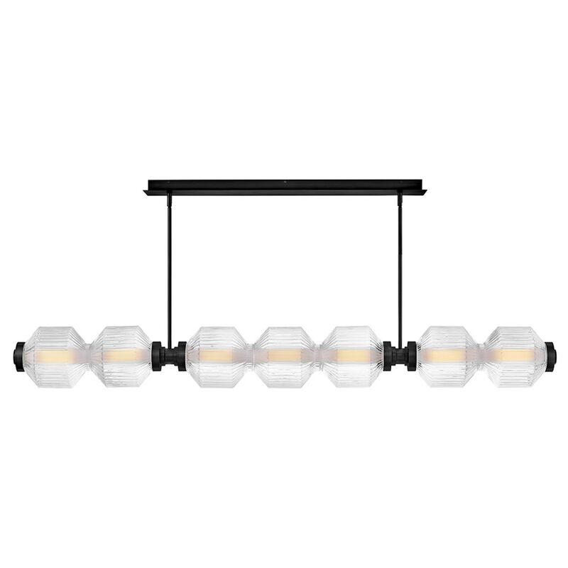 Reign 69 Inch Linear Suspension Light by Fredrick Ramond