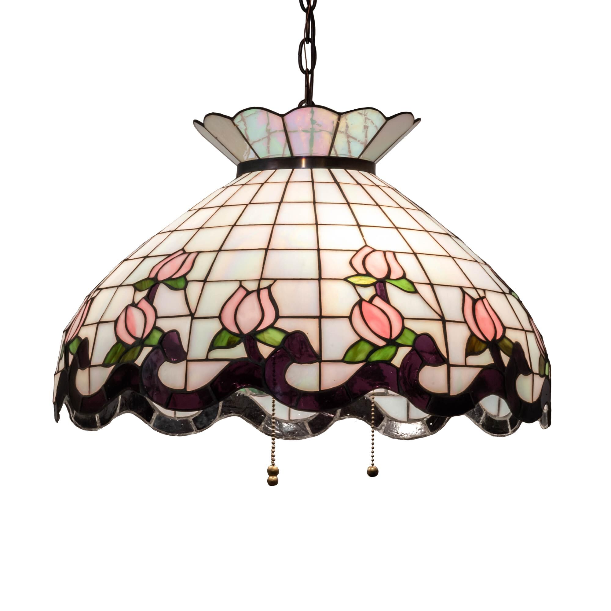 Roseborder 20 Inch Large Pendant by Meyda Lighting
