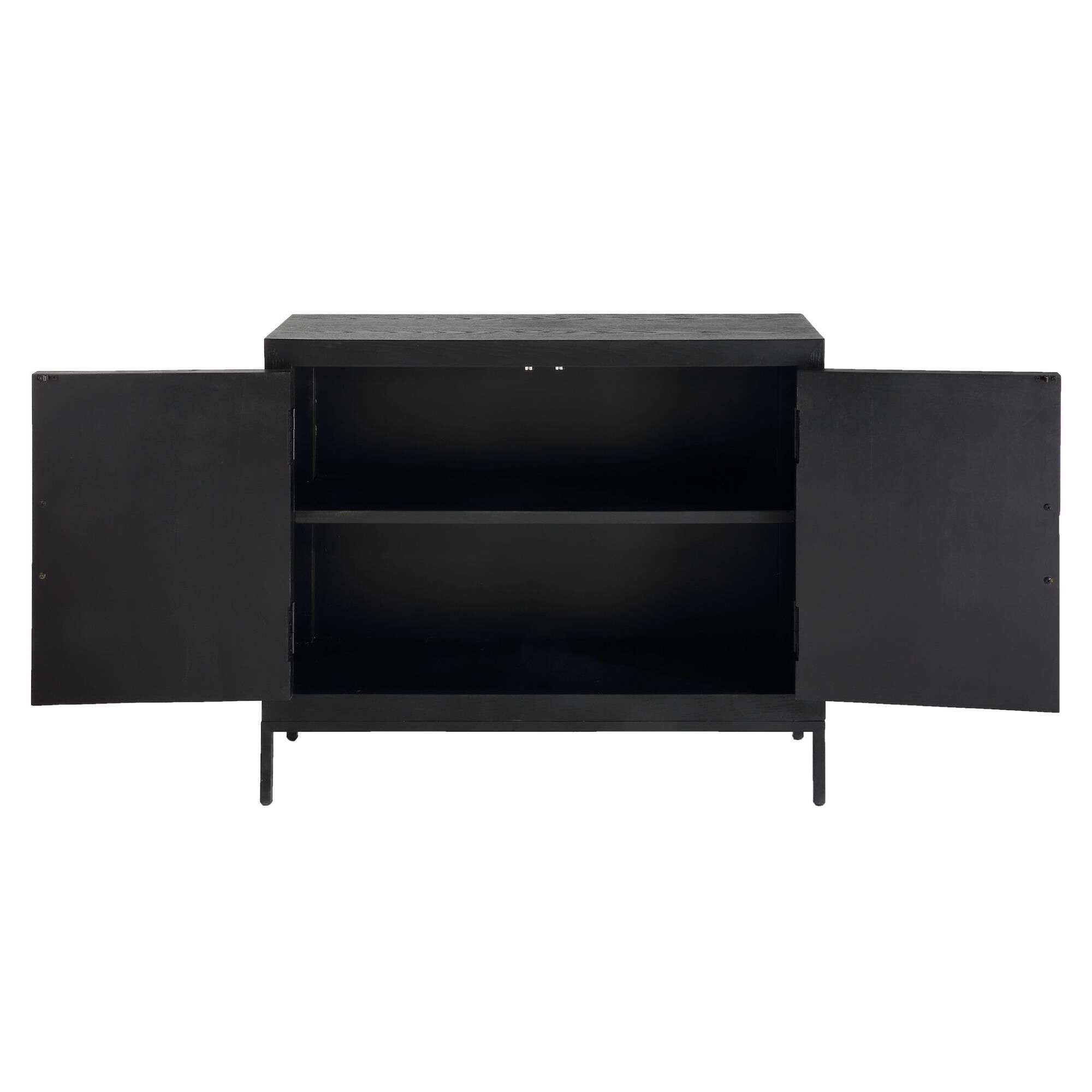 Shown in Ebony Oak with Aged Gold finish