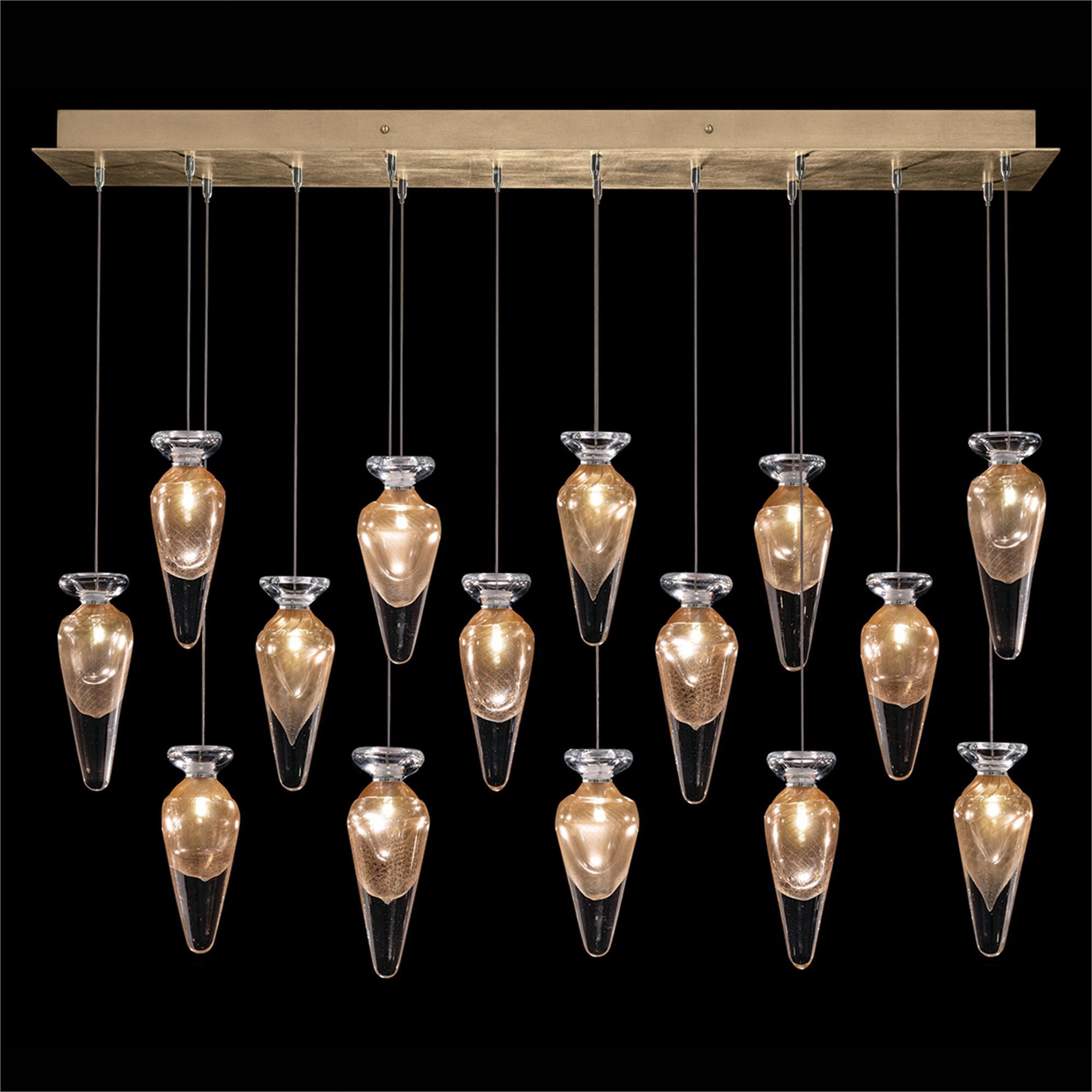 Essence 49 Inch Linear Suspension Light by Fine Art Handcrafted Lighting