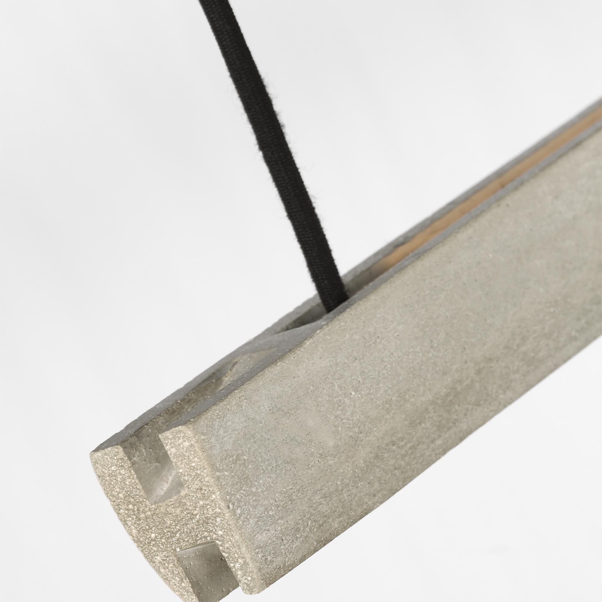 Shown in Honed Concrete finish and Concrete shade