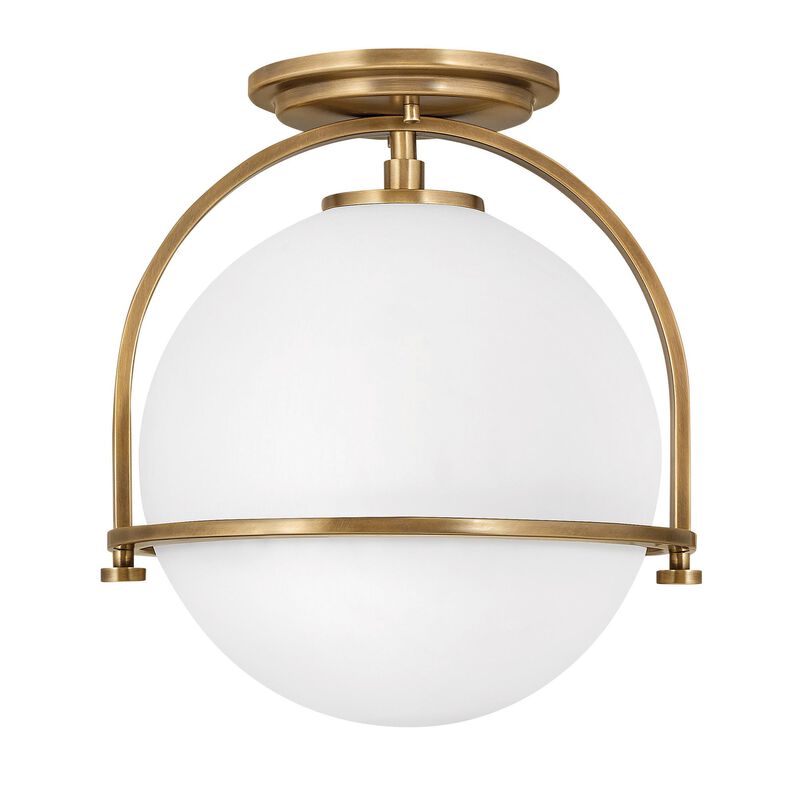 Somerset 11 Inch 1 Light LED Semi Flush Mount by Hinkley Lighting