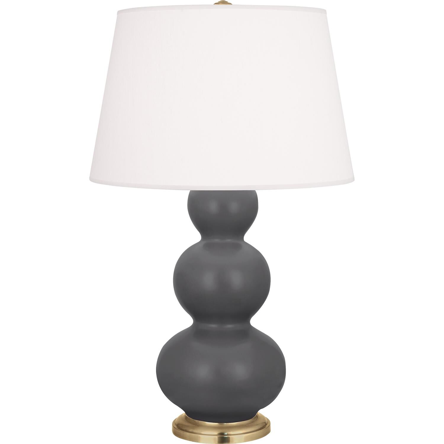 Triple Gourd 33 Inch Table Lamp by Robert Abbey