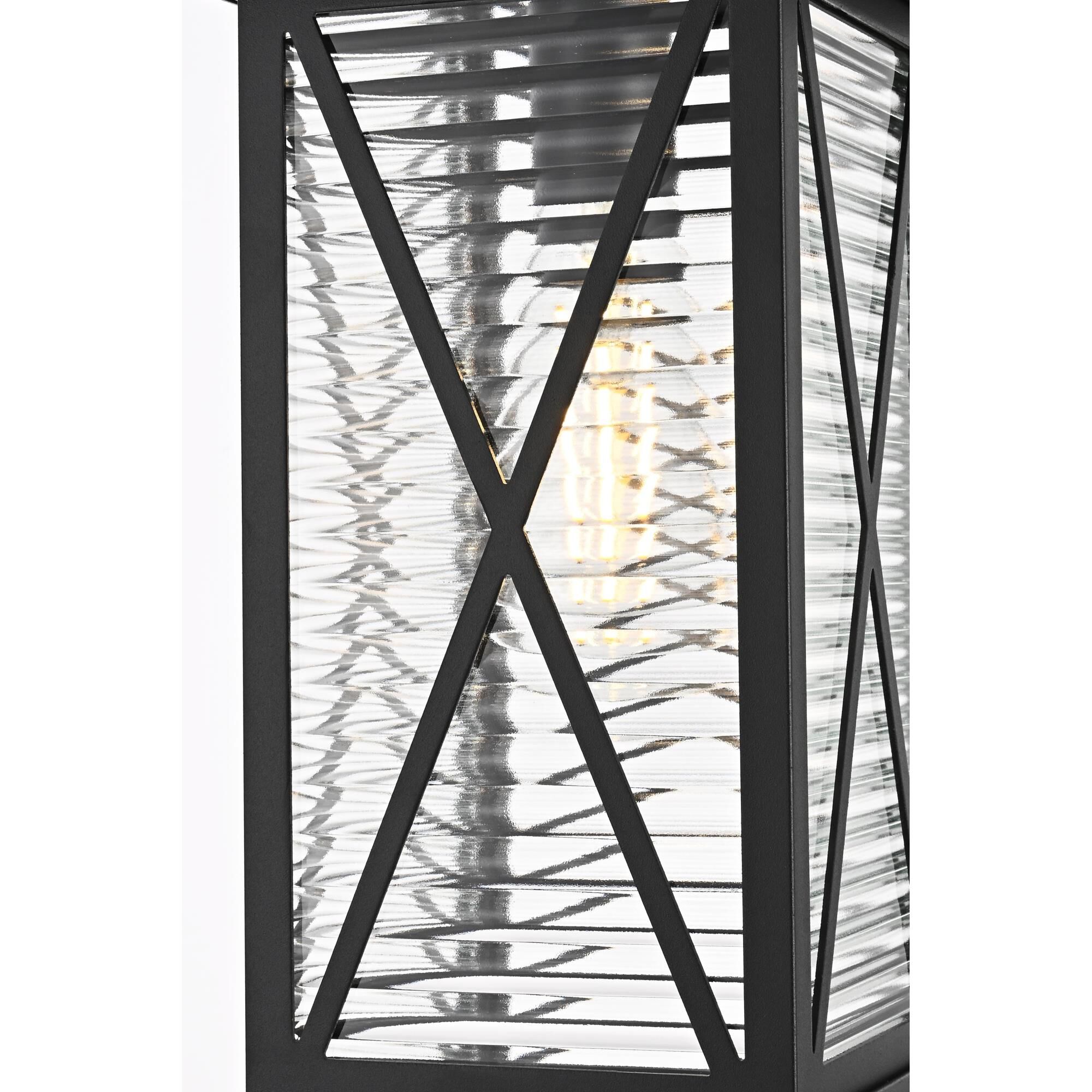 Jada 14 Inch Outdoor Hanging Lantern by Elegant Lighting