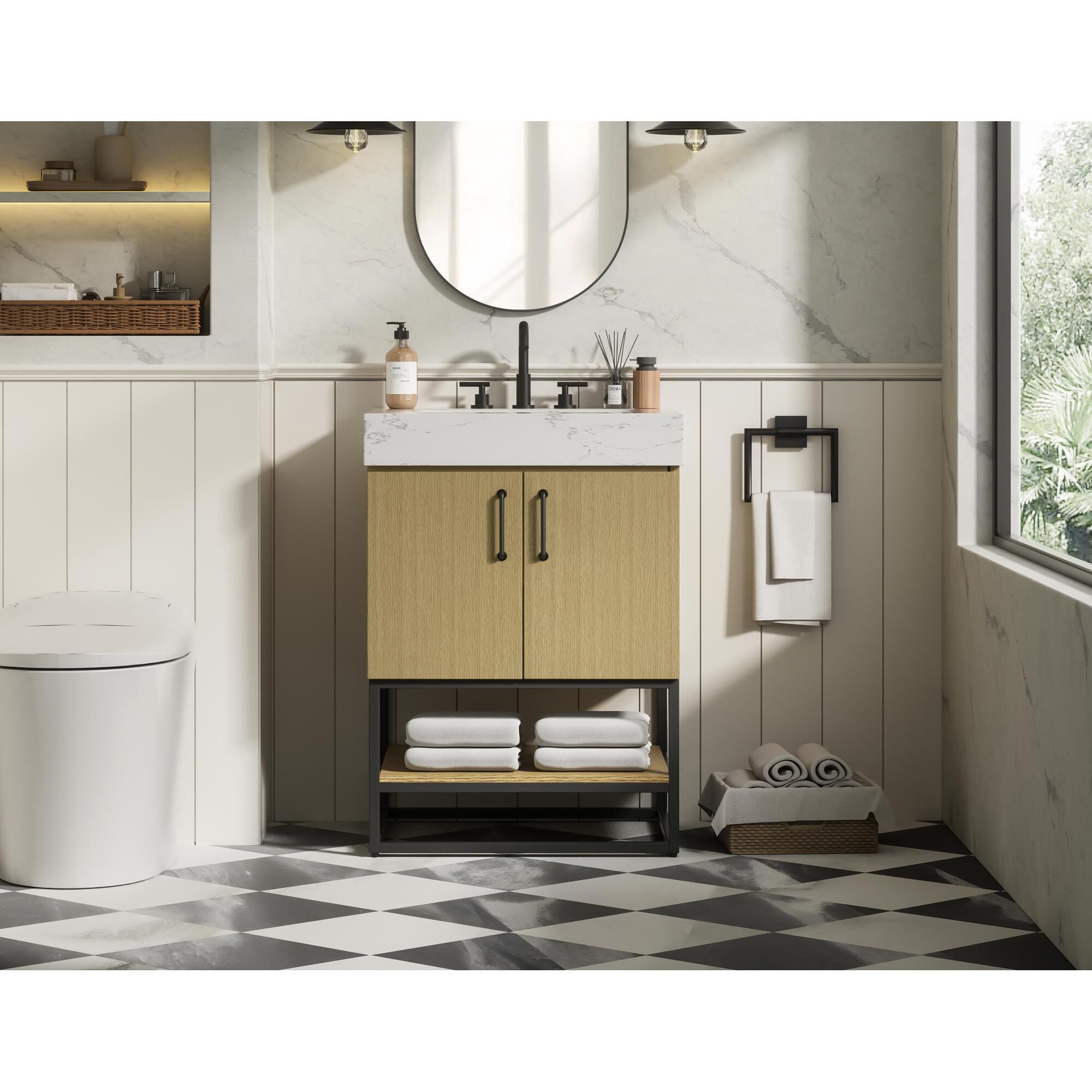 Shown in Honey Brown finish