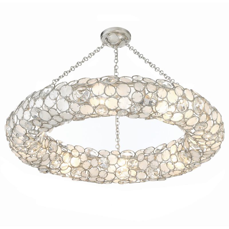 Palla Semi Flush Mount by Crystorama