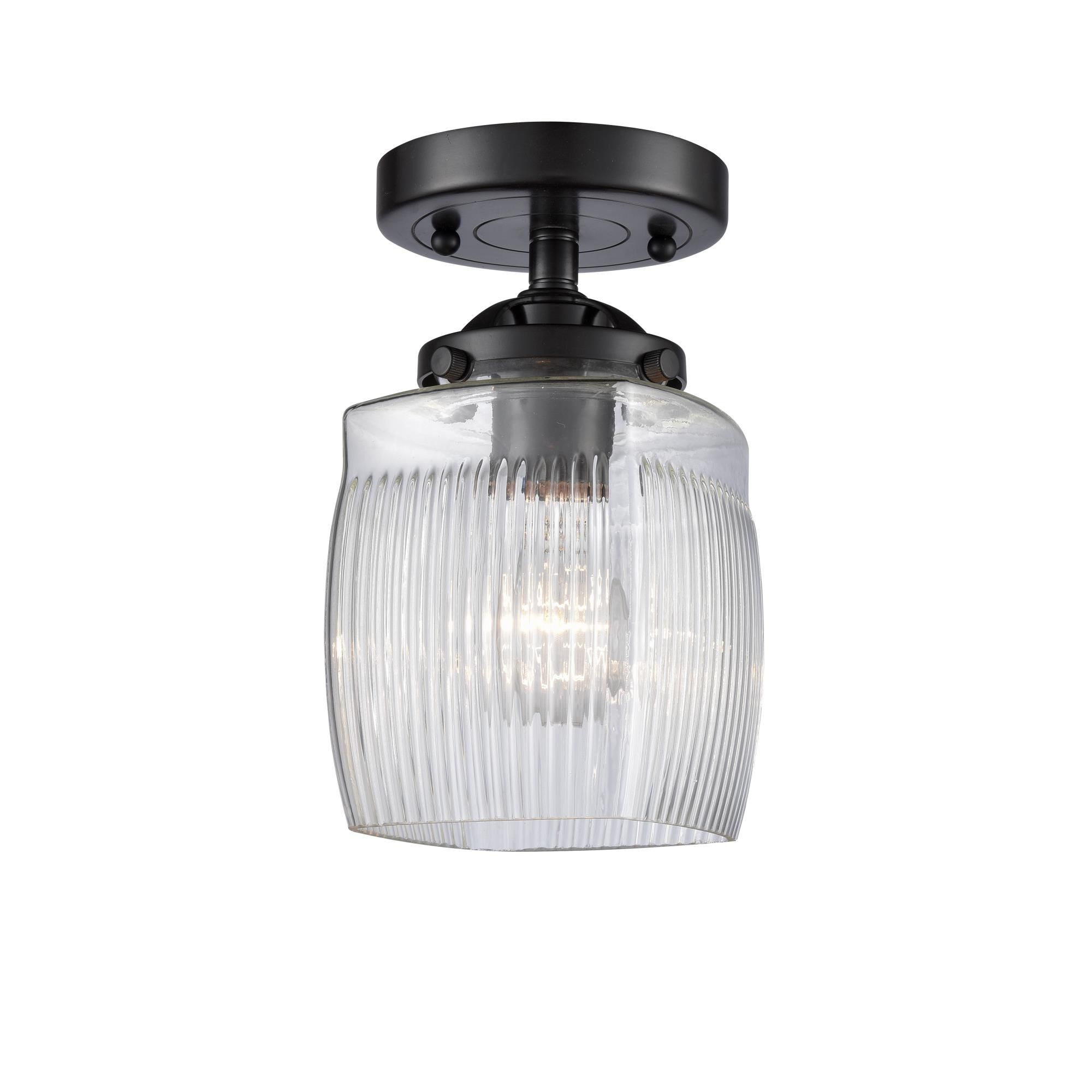 Bruno Marashlian Colton 5 Inch 1 Light Semi Flush Mount by Innovations Lighting