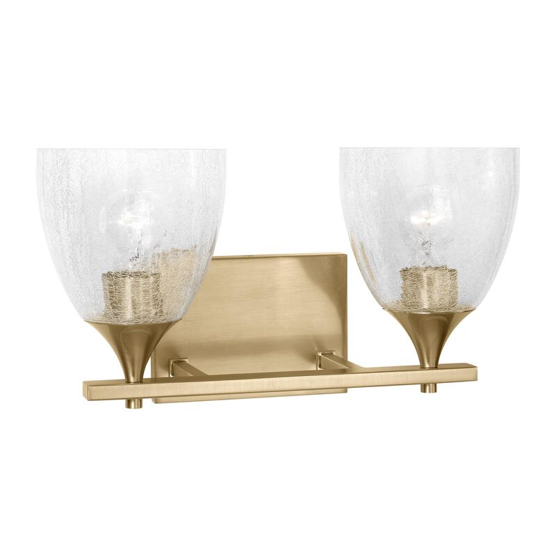 Drew & Jonathan Toffino 16 Inch 2 Light Bath Vanity Light by Visual Comfort Studio