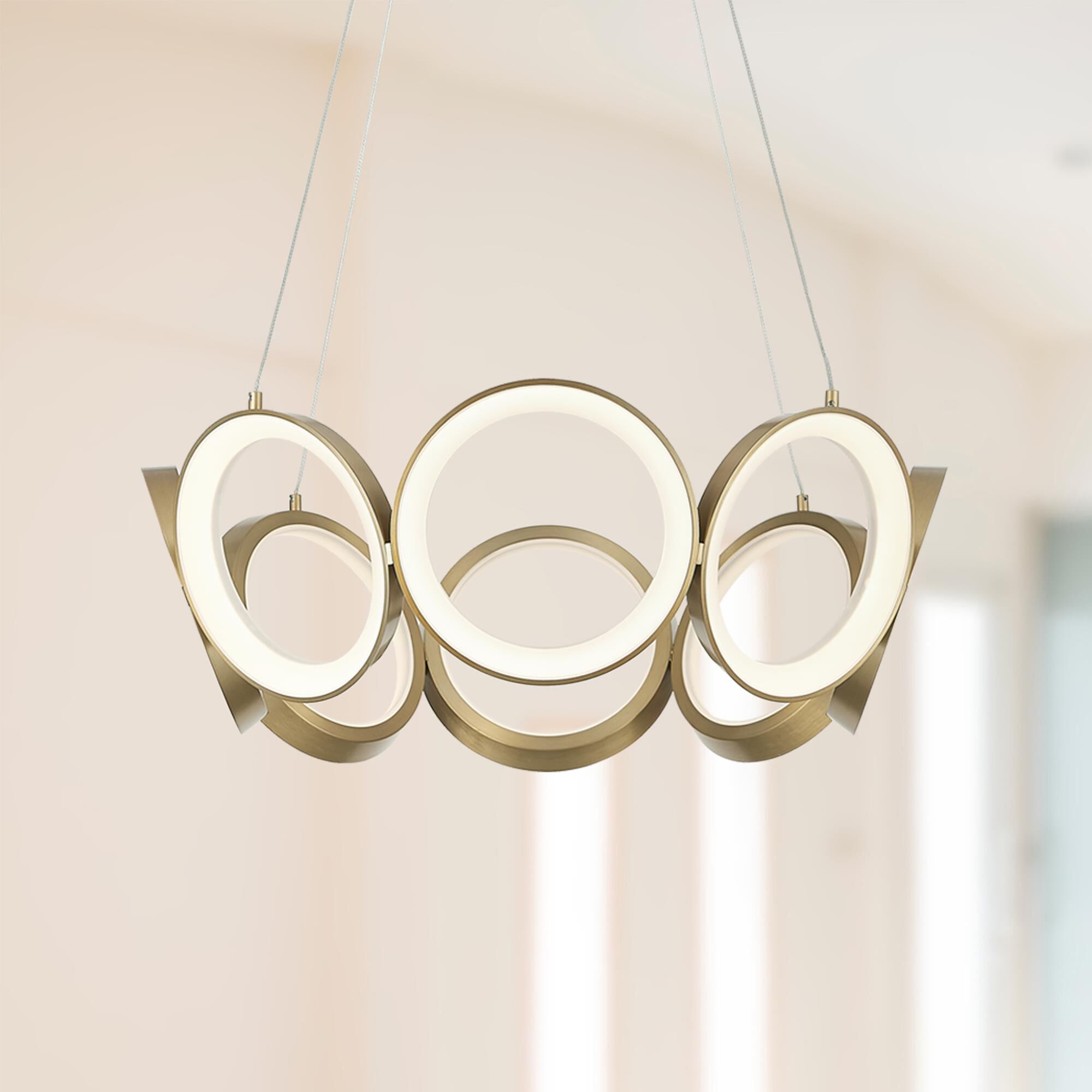 Oros LED Large Pendant by Kuzco Lighting