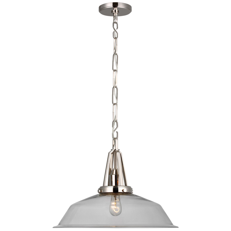 Visual Comfort Signature Collection Chapman & Myers Layton 20 Inch Large Pendant