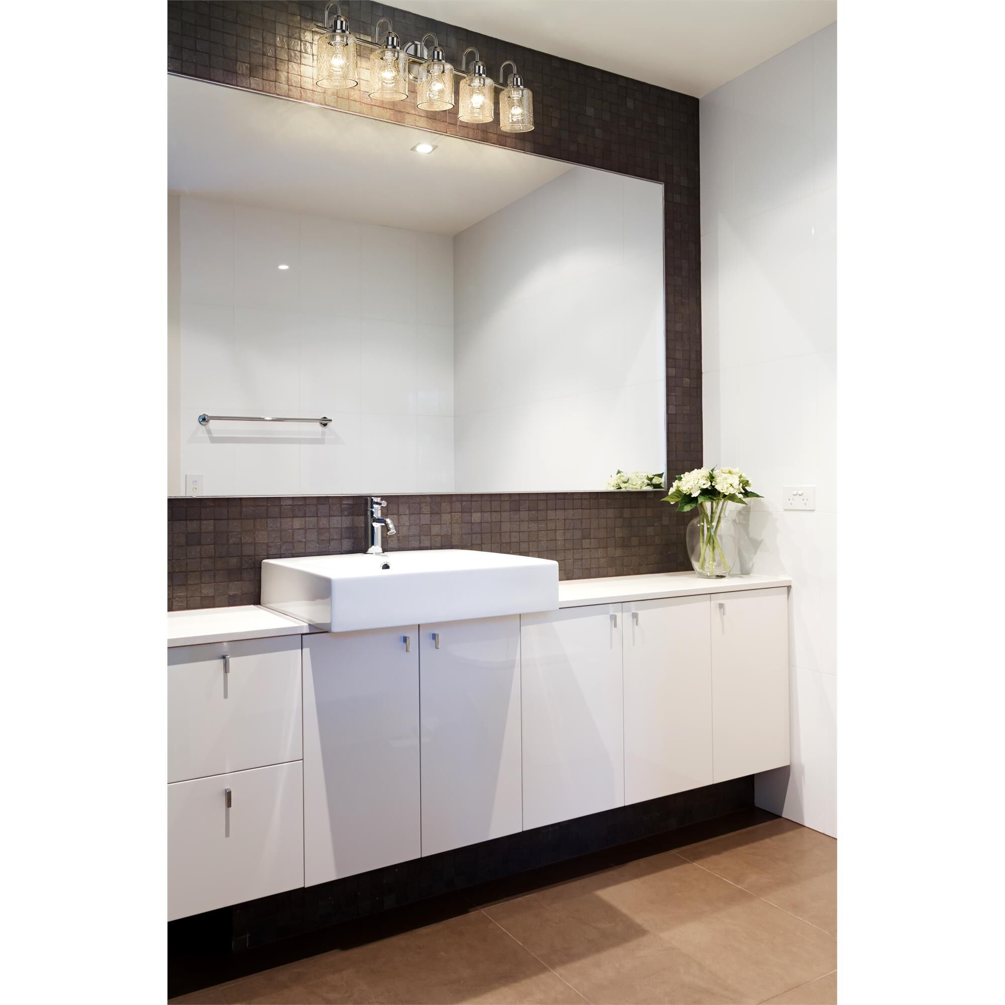 Shown in Brushed Nickel finish