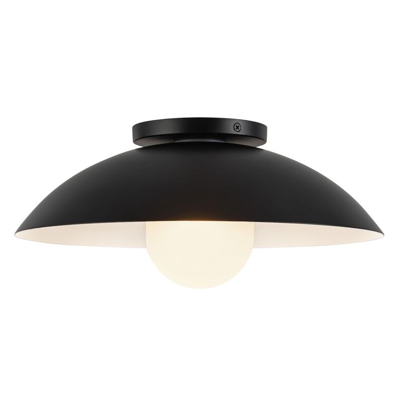 Ryan Pauly Umbra 14 Inch Semi Flush Mount by Kuzco