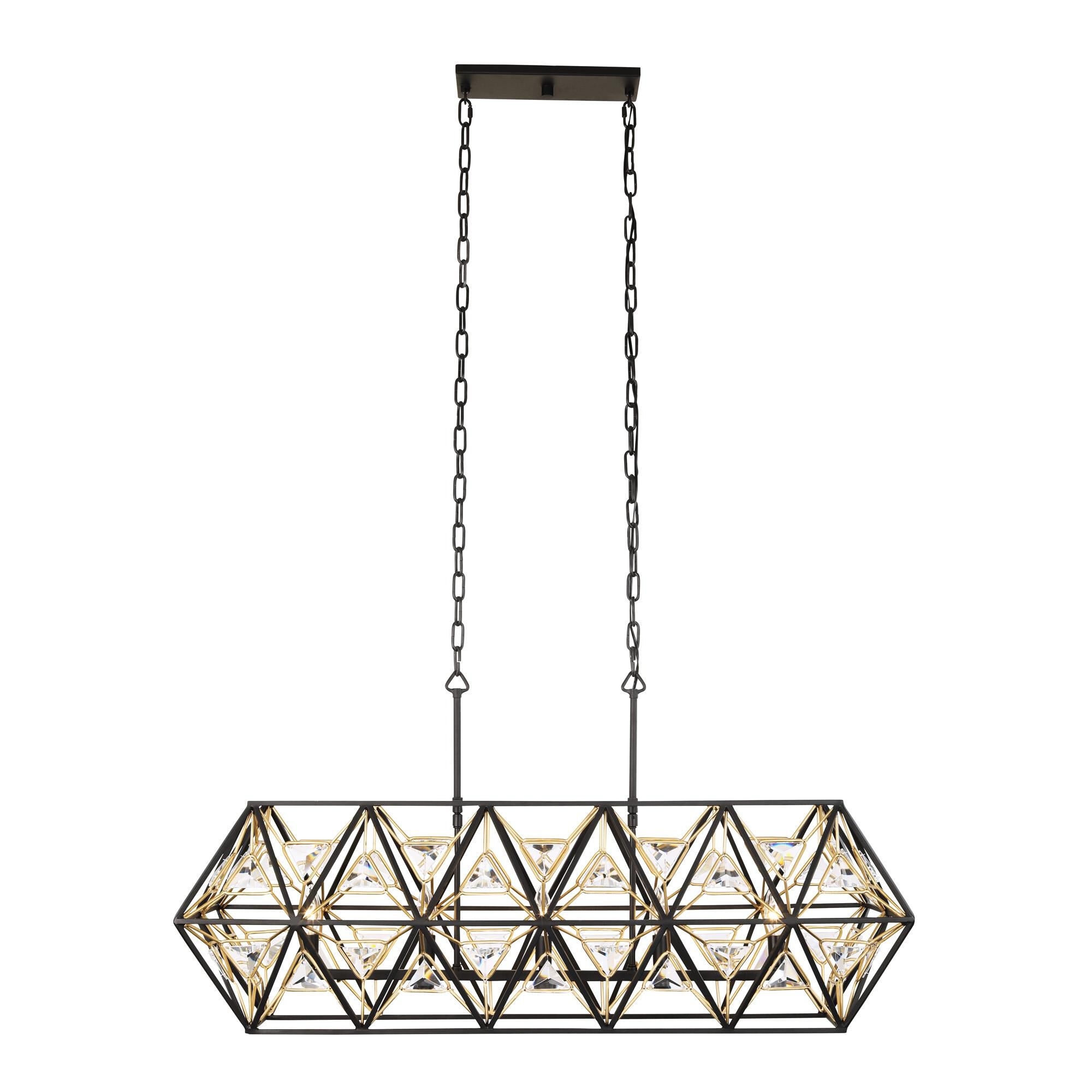 Marcia 42 Inch 5 Light Linear Suspension Light by Varaluz