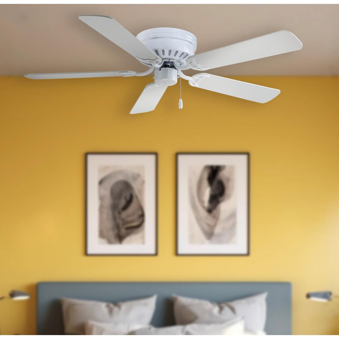 Mesa Flush Mount Fan by Minka Aire