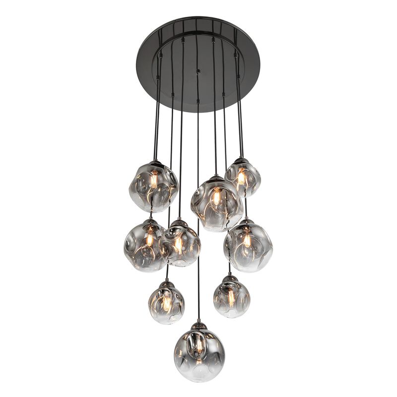 Neveh 24 Inch 9 Light Multi Light Pendant by Metropolitan Lighting - Clearance