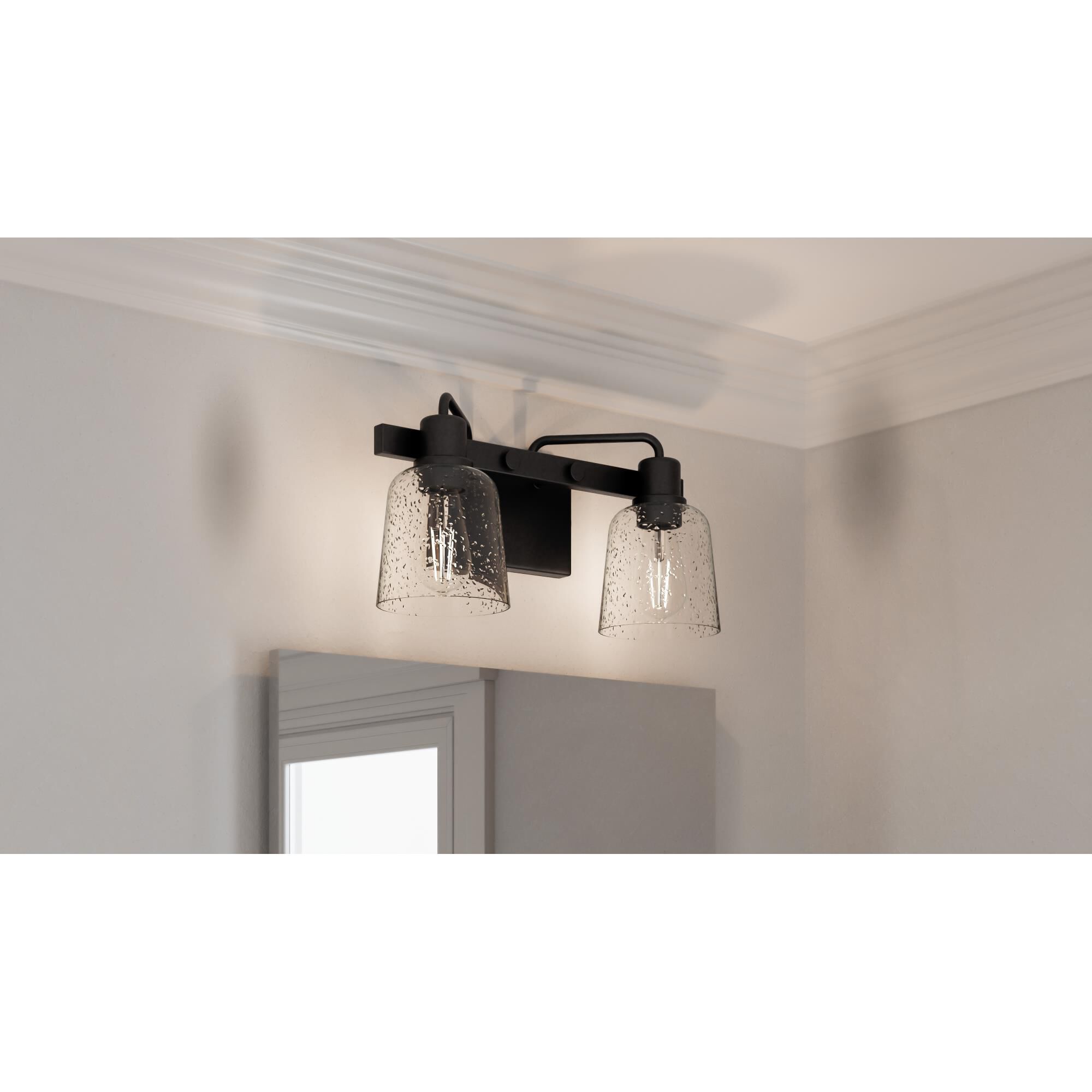 Lydia 16 Inch 2 Light Bath Vanity Light by Quoizel