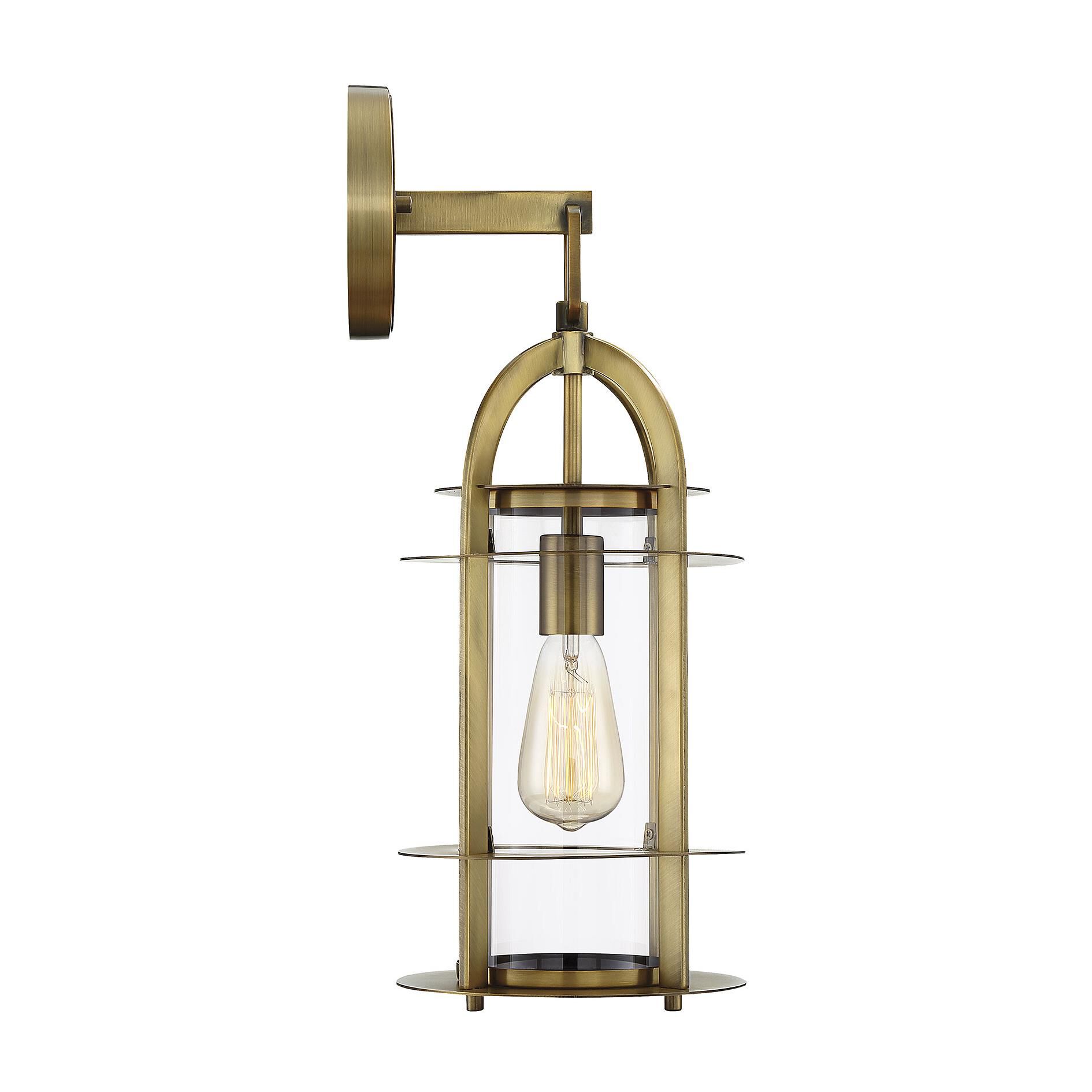 Savoy House Merrill 21 Inch Tall Outdoor Wall Light