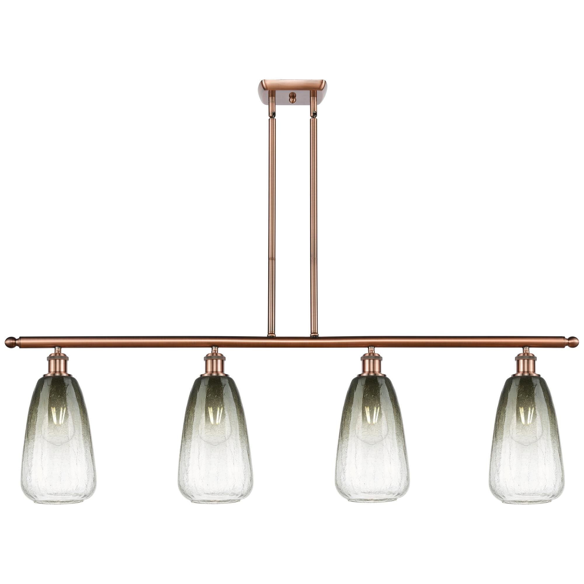 Bruno Marashlian Brookhaven Almond Linear Suspension Light by Innovations Lighting