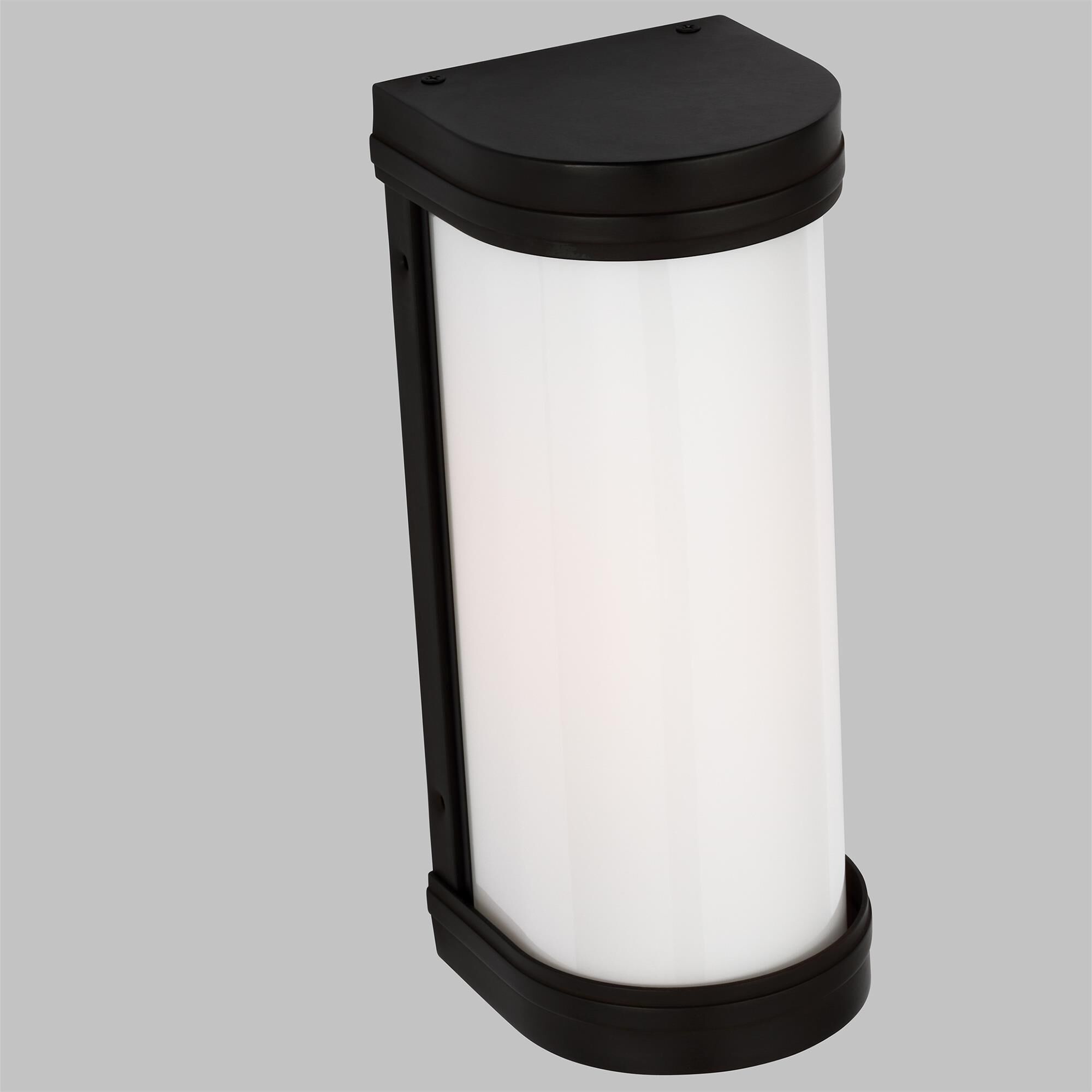 Shown in Aged Iron finish and Opal Etched Glass shade