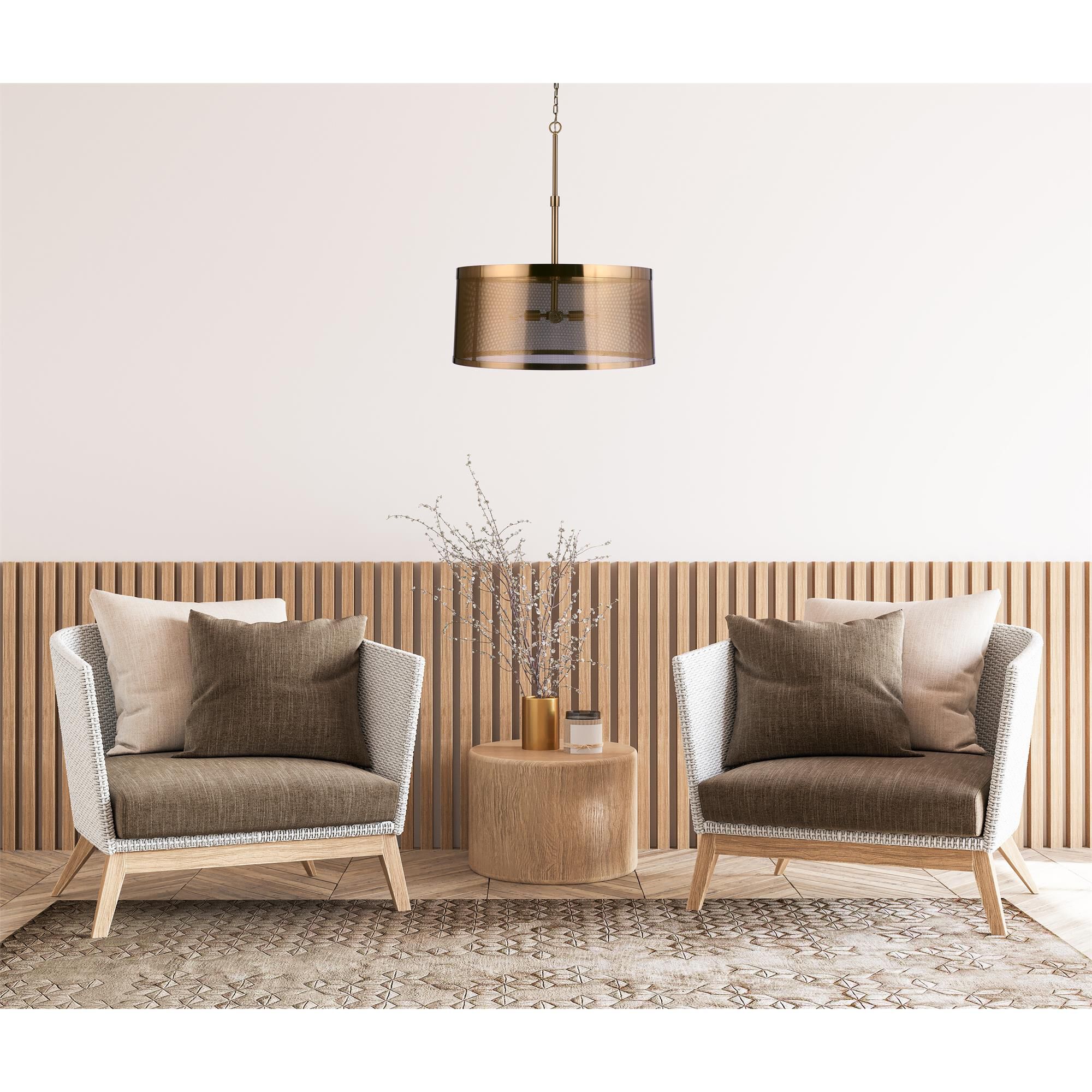 Mesh 34 Inch Pendant Light,